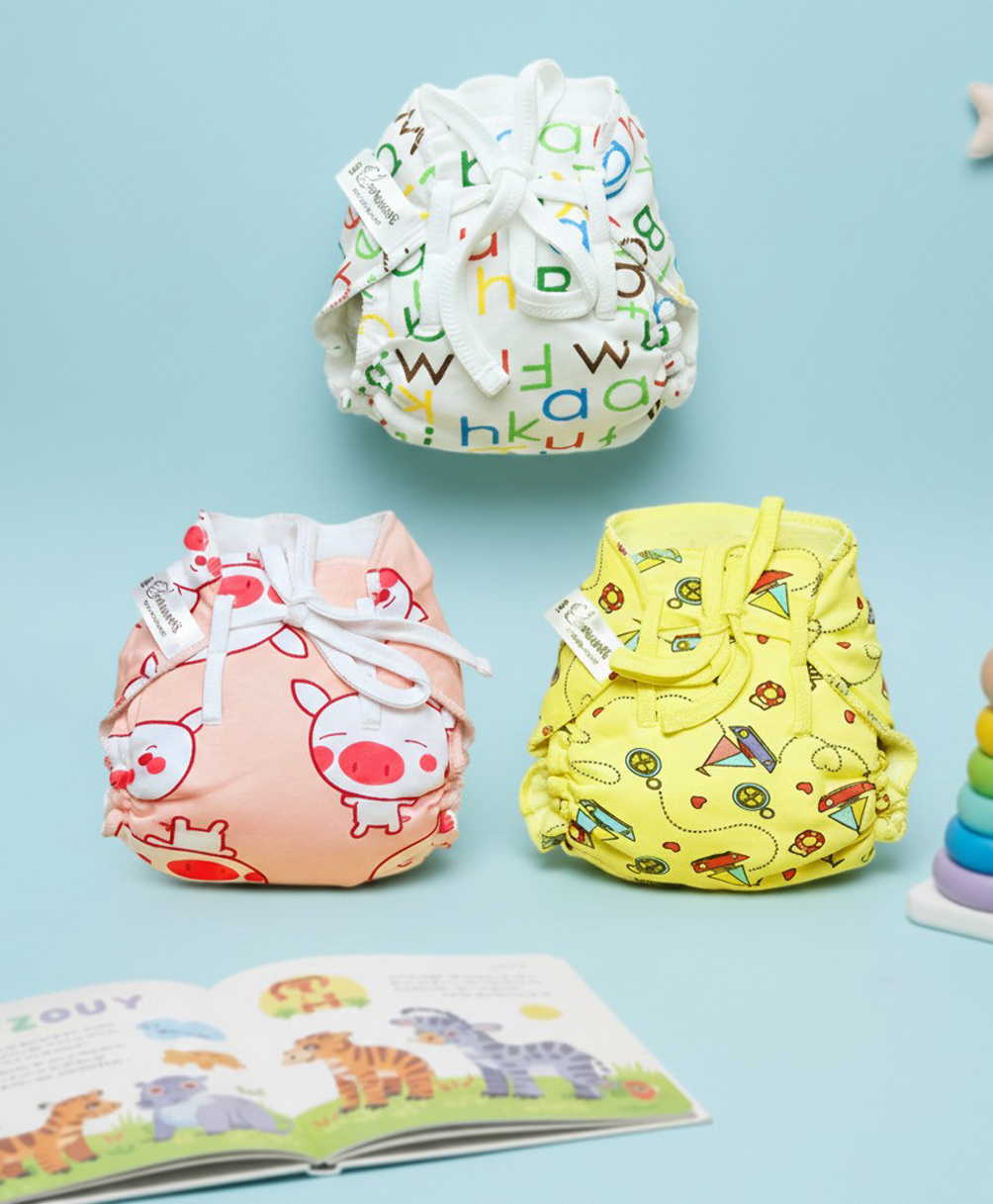 Snugkins Baby Langot & Nappies for Newborn Babies 0-6 Months Pack of 3-picture-47