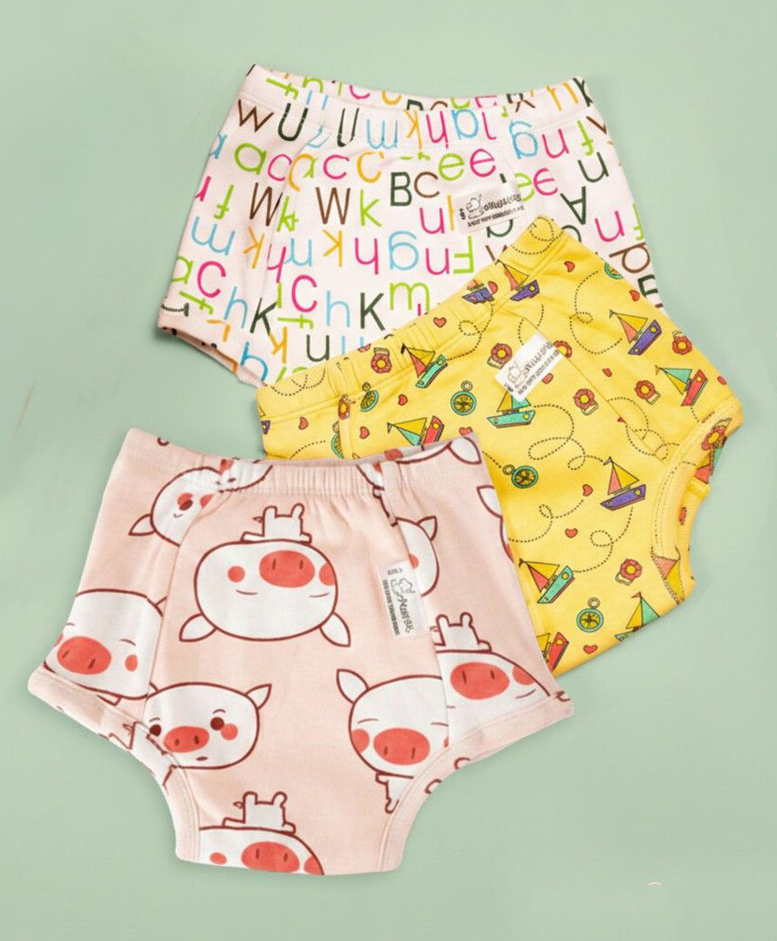 Snugkins Padded Potty Training Underwear for Babies & Toddler 2-3 years Pack of 3-picture-47