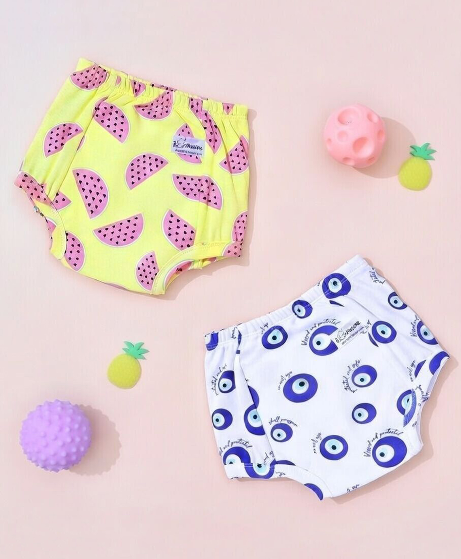 Snugkins Padded Potty Training Underwear for Babies & Toddler 5-6 years Pack of 2-picture-27