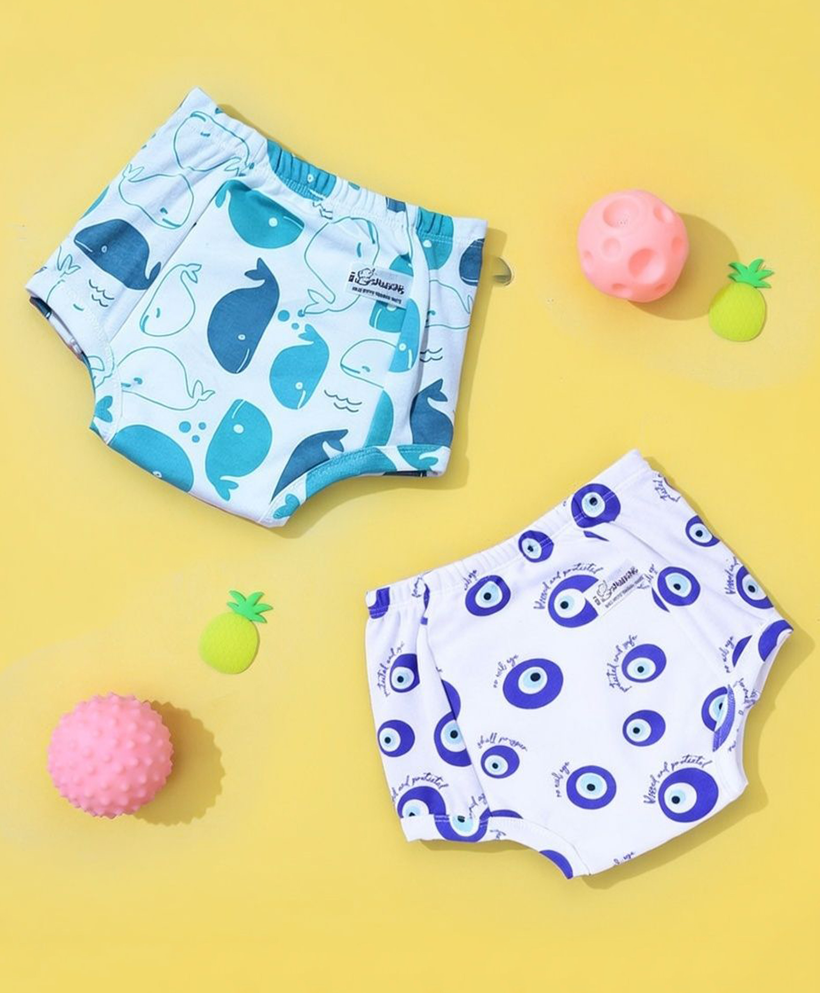 Snugkins Padded Potty Training Underwear for Babies & Toddler 5-6 years Pack of 2-picture-23
