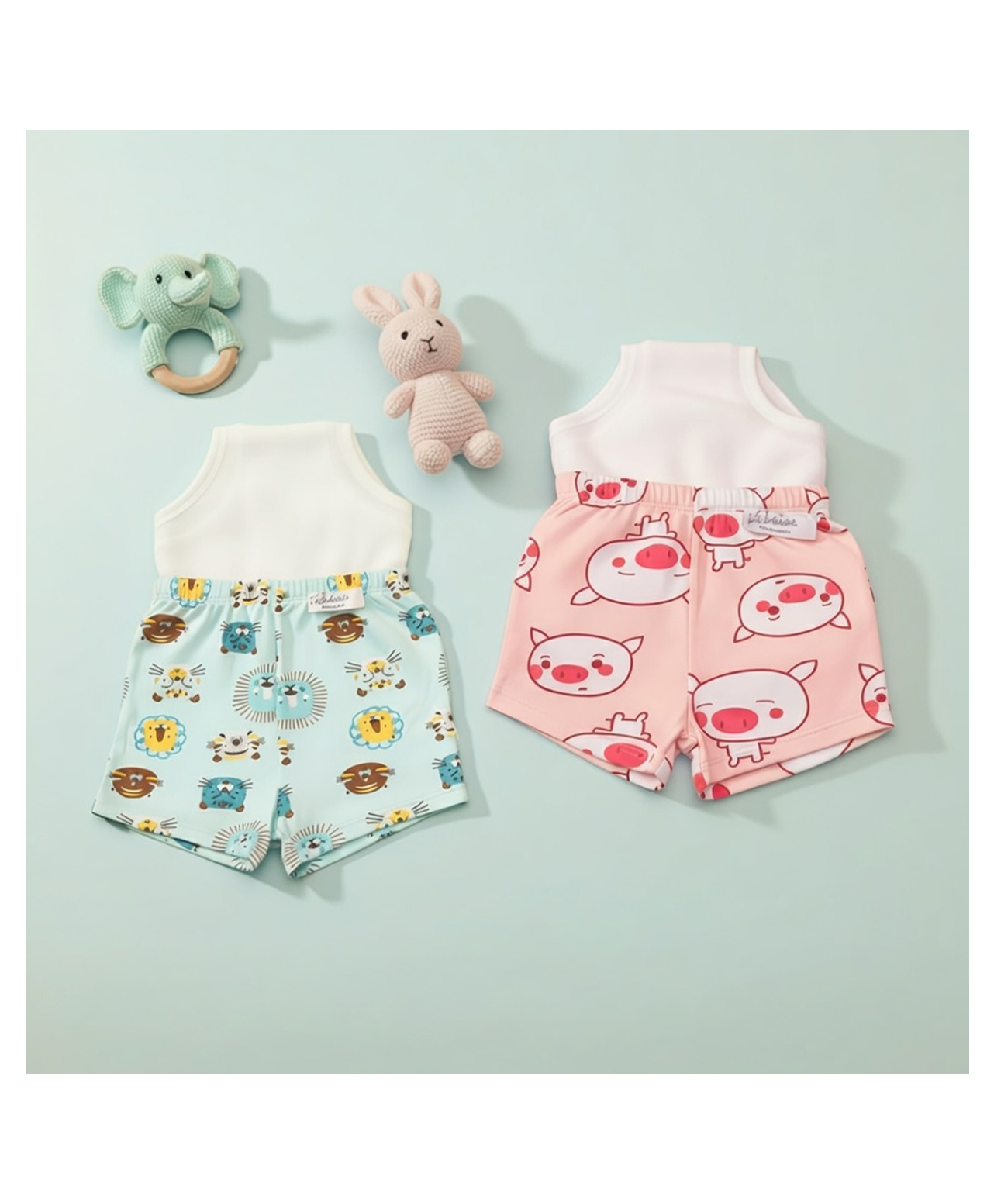Snugkins Padded Potty Training Shorts for Babies & Toddler 3-4 years Pack of 2-picture-14