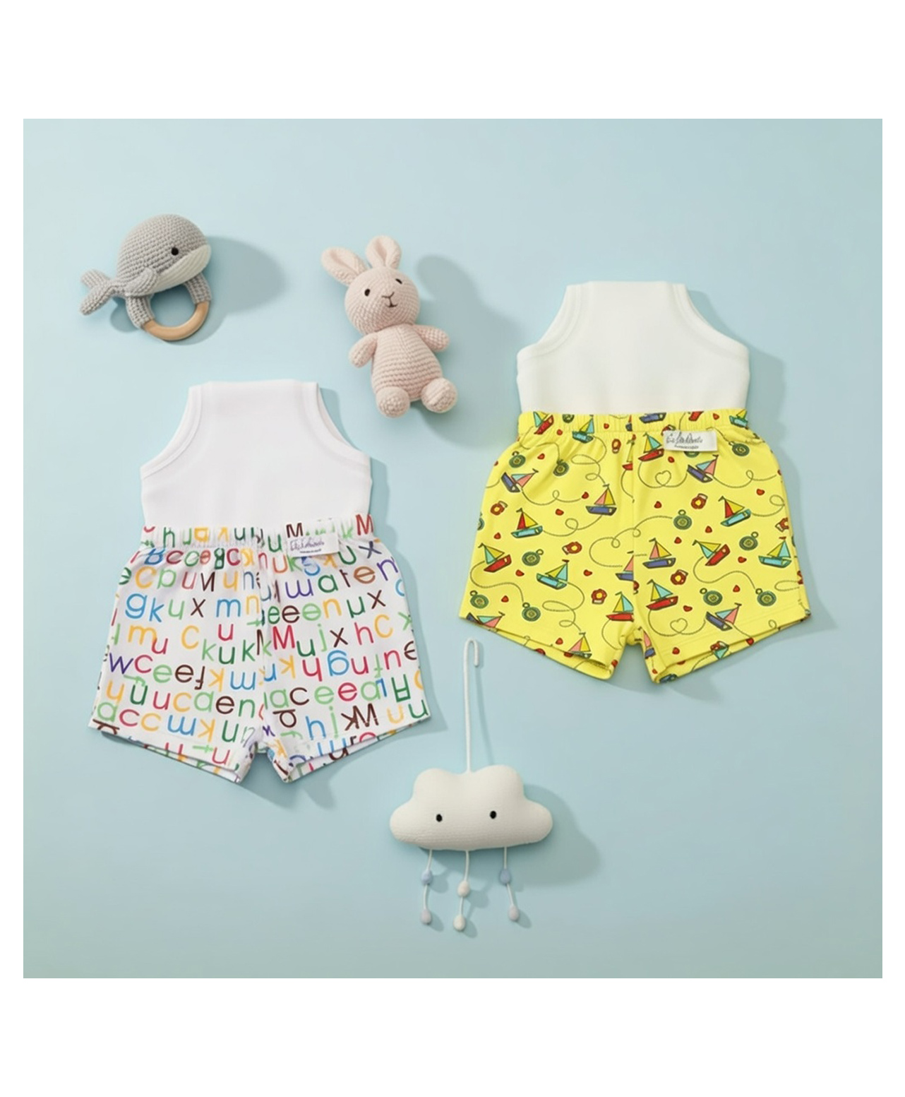 Snugkins Padded Potty Training Shorts for Babies & Toddler 4-5 years Pack of 2-picture-42