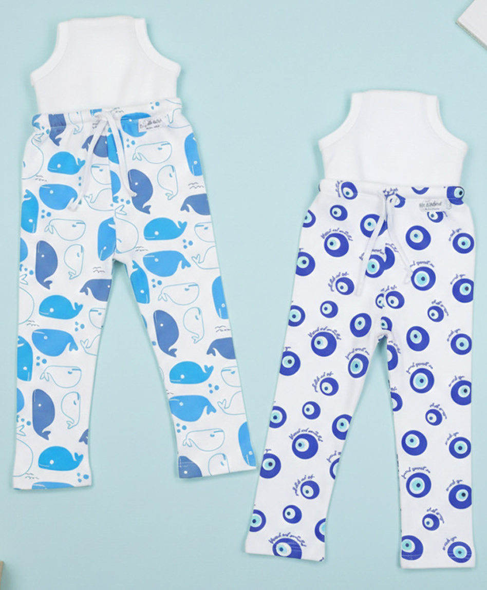 Snugkins Padded Potty Training Pajama for Babies & Toddler 4-5 years Pack of 2-picture-21