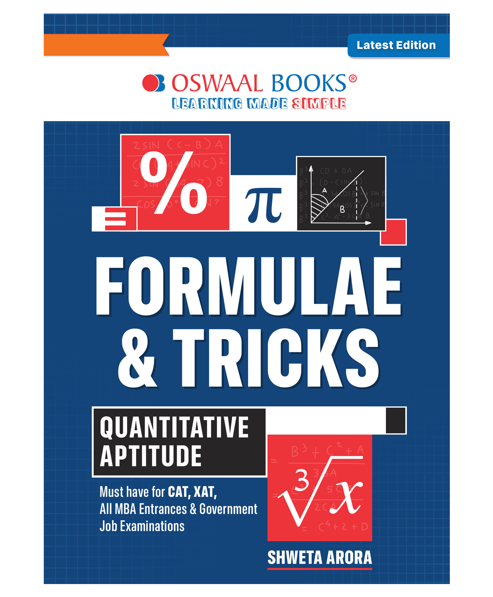 OSWAAL BOOKS Formulae & Tricks Quantitative Aptitude Book For CAT | XAT | MAT | Entrance & Government Job (MBA Exam) by Shweta Arora-image-9