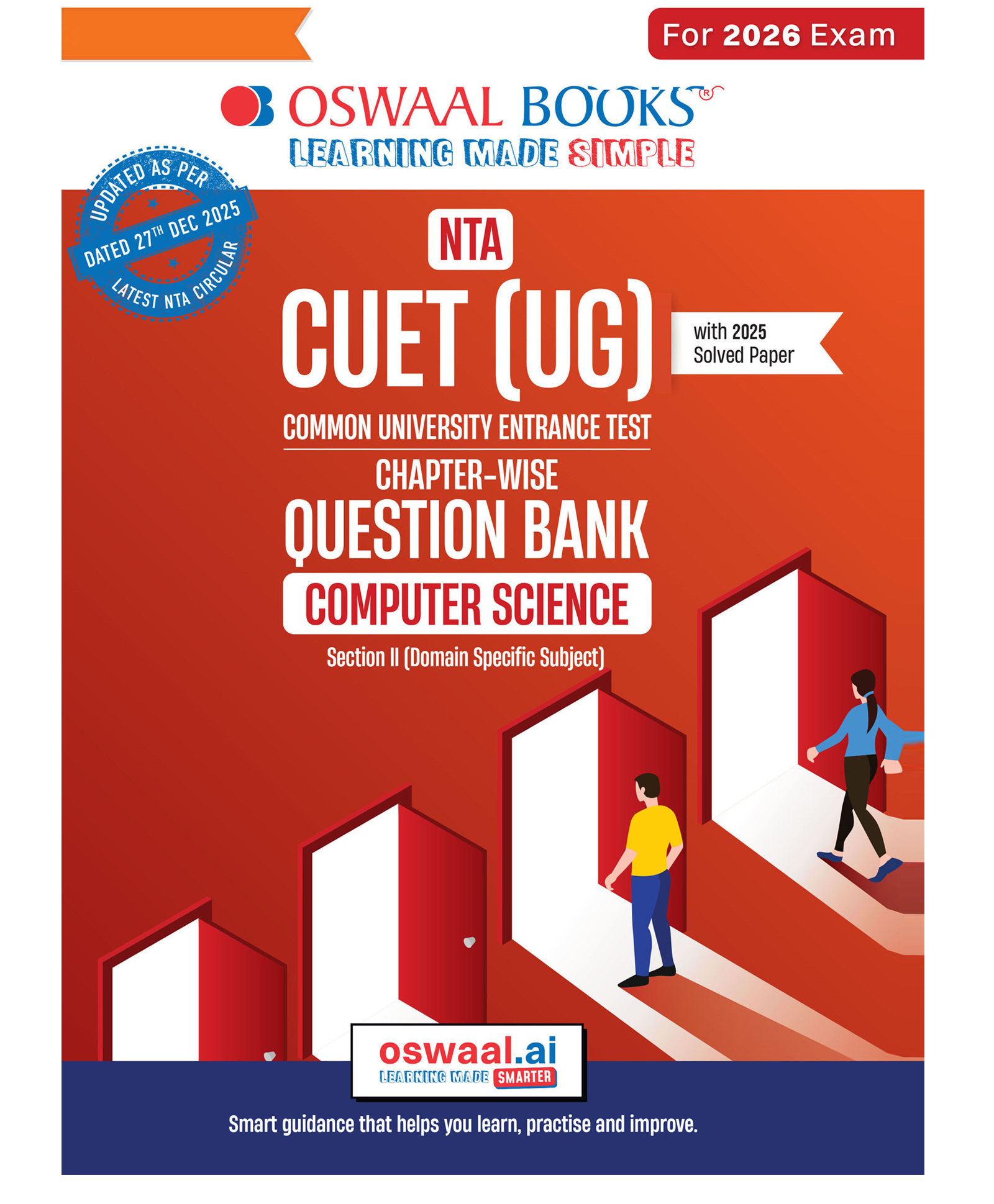 OSWAAL BOOKS NTA CUET (UG) Chapter-wise Question Bank Computer Science For 2026 Exam (as per latest 27 Dec., notification) | PYQs & 400+ NCERT aligned MCQs |With Oswaal AI-image-29