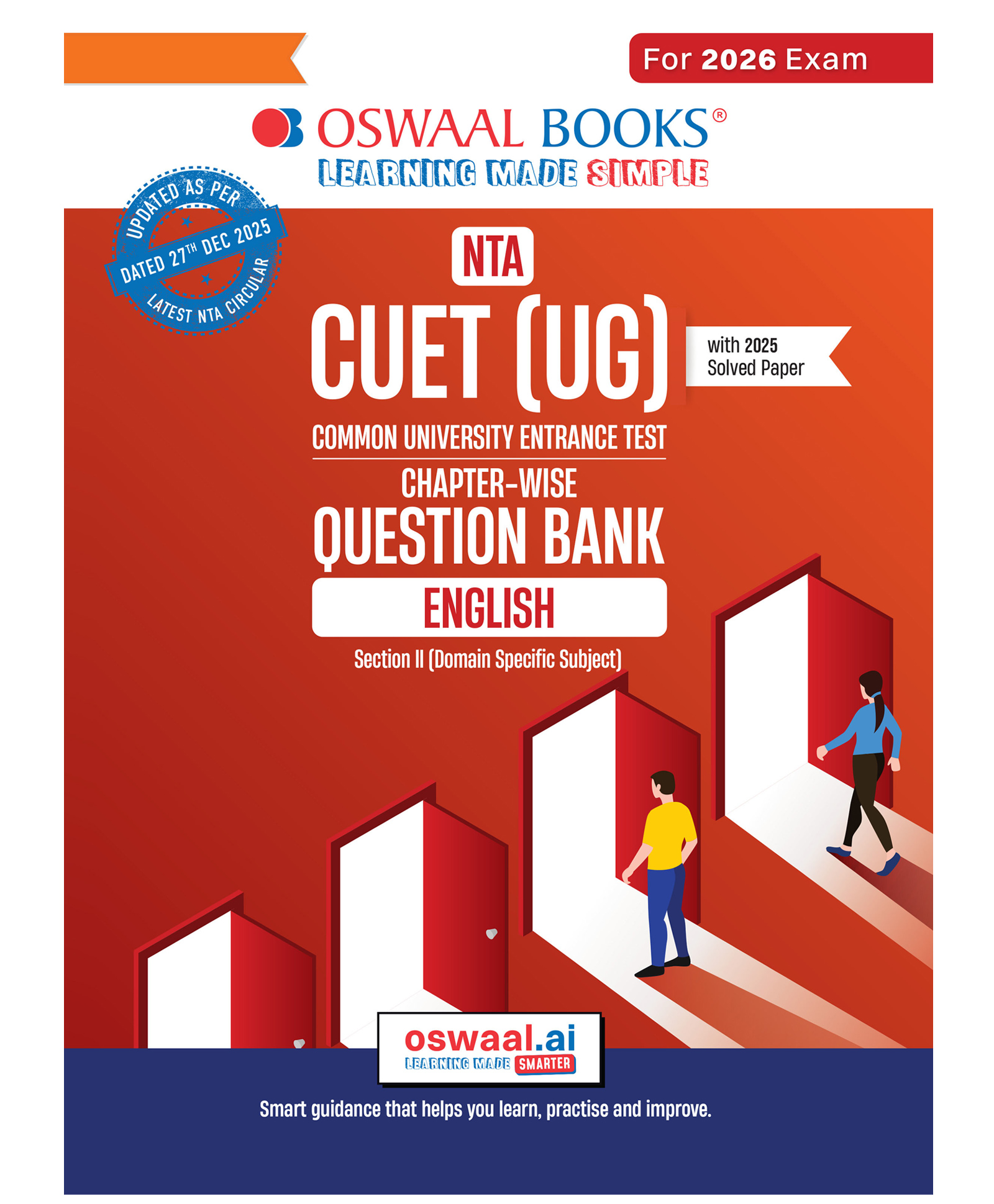 OSWAAL BOOKS NTA CUET (UG) Chapter-wise Question Bank English For 2026 Exam (as per latest 27 Dec., notification) | PYQs & 500+ NCERT aligned MCQs |With Oswaal AI-picture-30