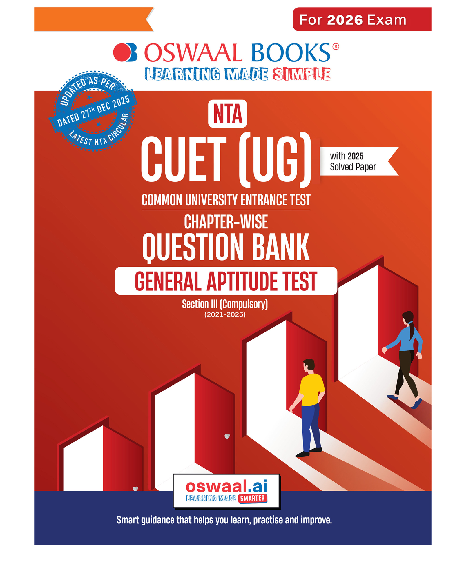 OSWAAL BOOKS NTA CUET (UG) Chapter-wise Question Bank General Aptitude Test For 2026 Exam (as per latest 27 Dec., notification) | PYQs & 950+ NCERT aligned MCQs |With Oswaal AI-picture-35