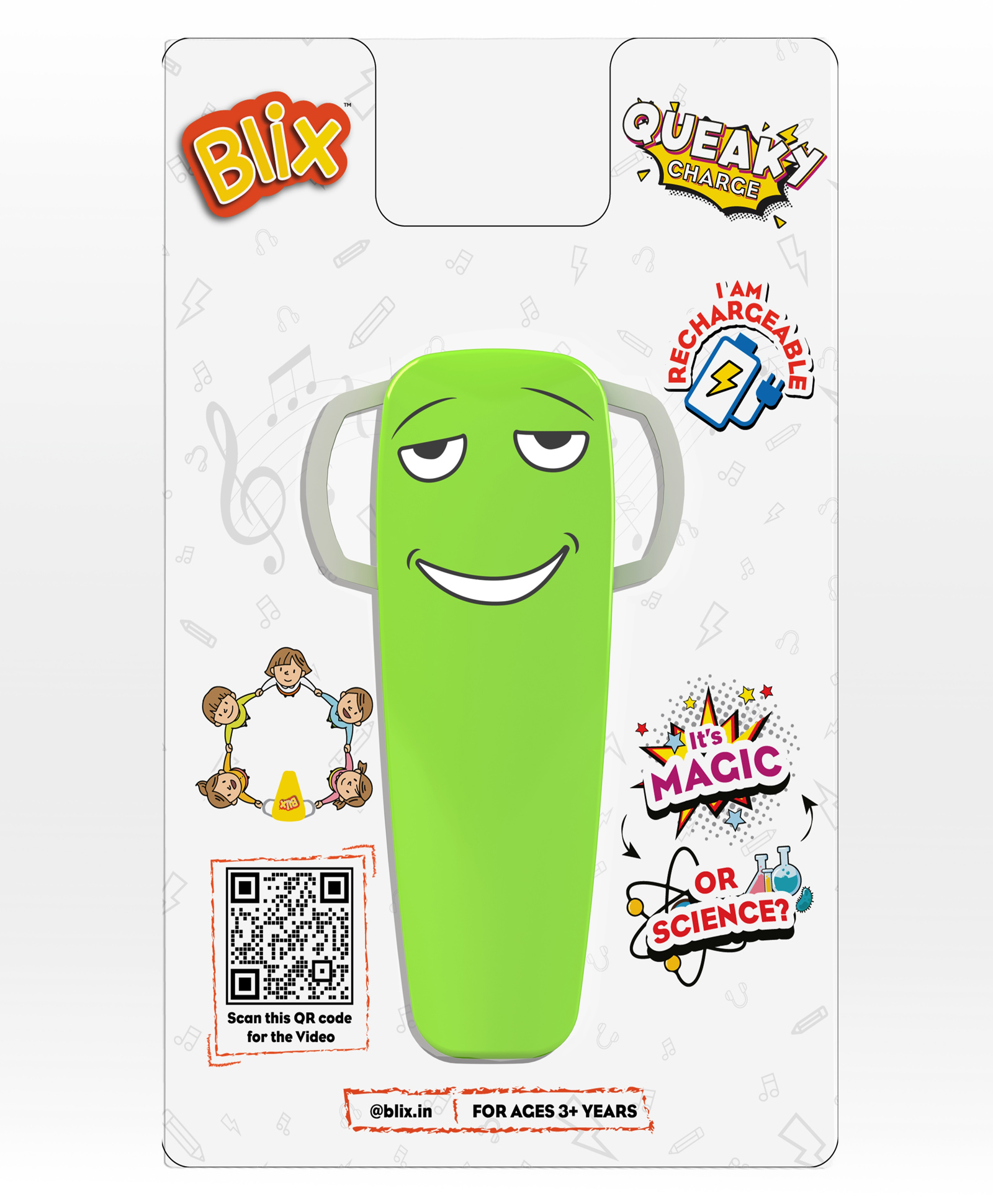 Zephyr Blix Queaky Charge STEM Learning Toy - Green-picture-38