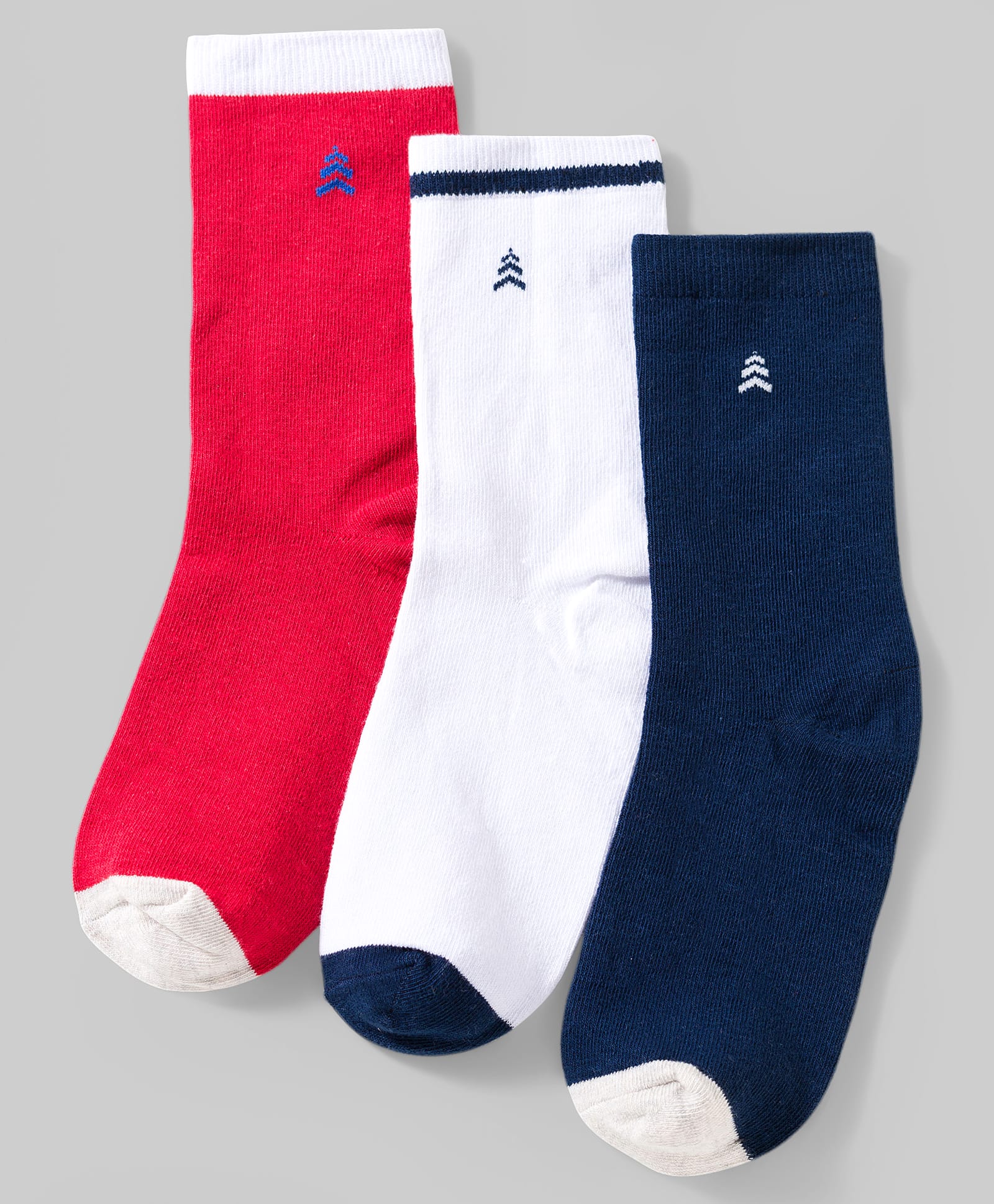 Pine Kids Cotton Knit Ankle Length Solid Socks Pack Of 3 ( Colour May Vary )-image-21