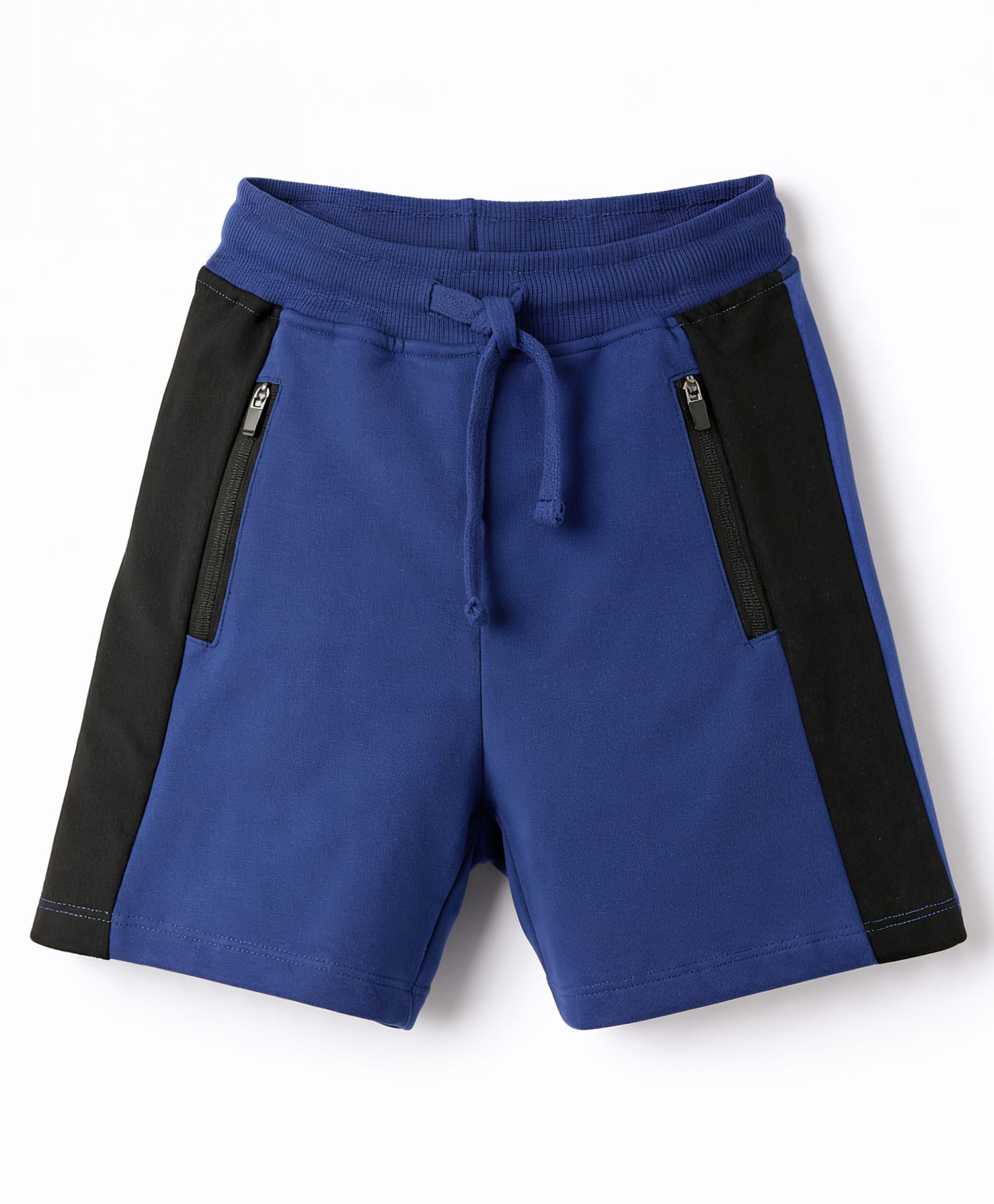 Honeyhap Premium 100% Cotton Looper Knit Solid Shorts -Lapis Blue-picture-23