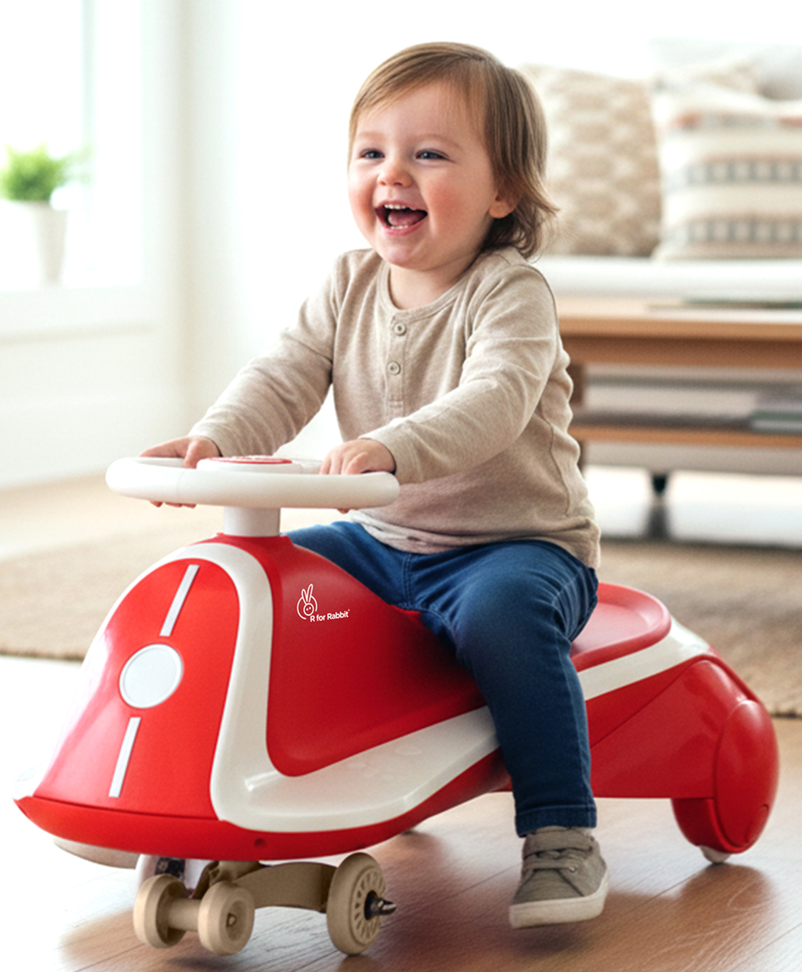 R For Rabbit Iya Sportz Ace Ride-on Scooter - Red & Grey-picture-40