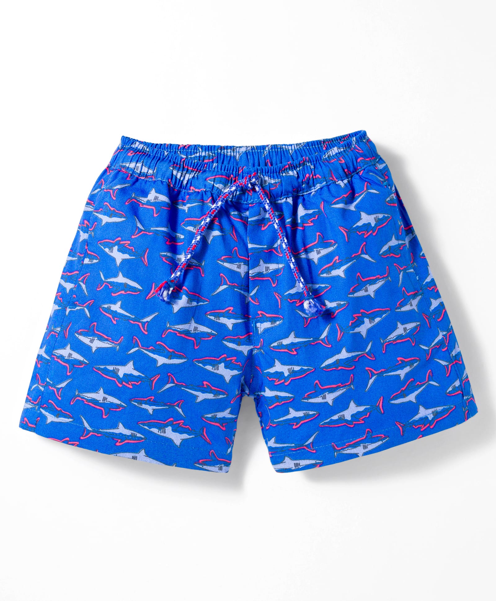 Dapper Dudes Cotton Woven Shorts With Sea Life Print - Blue-picture-20