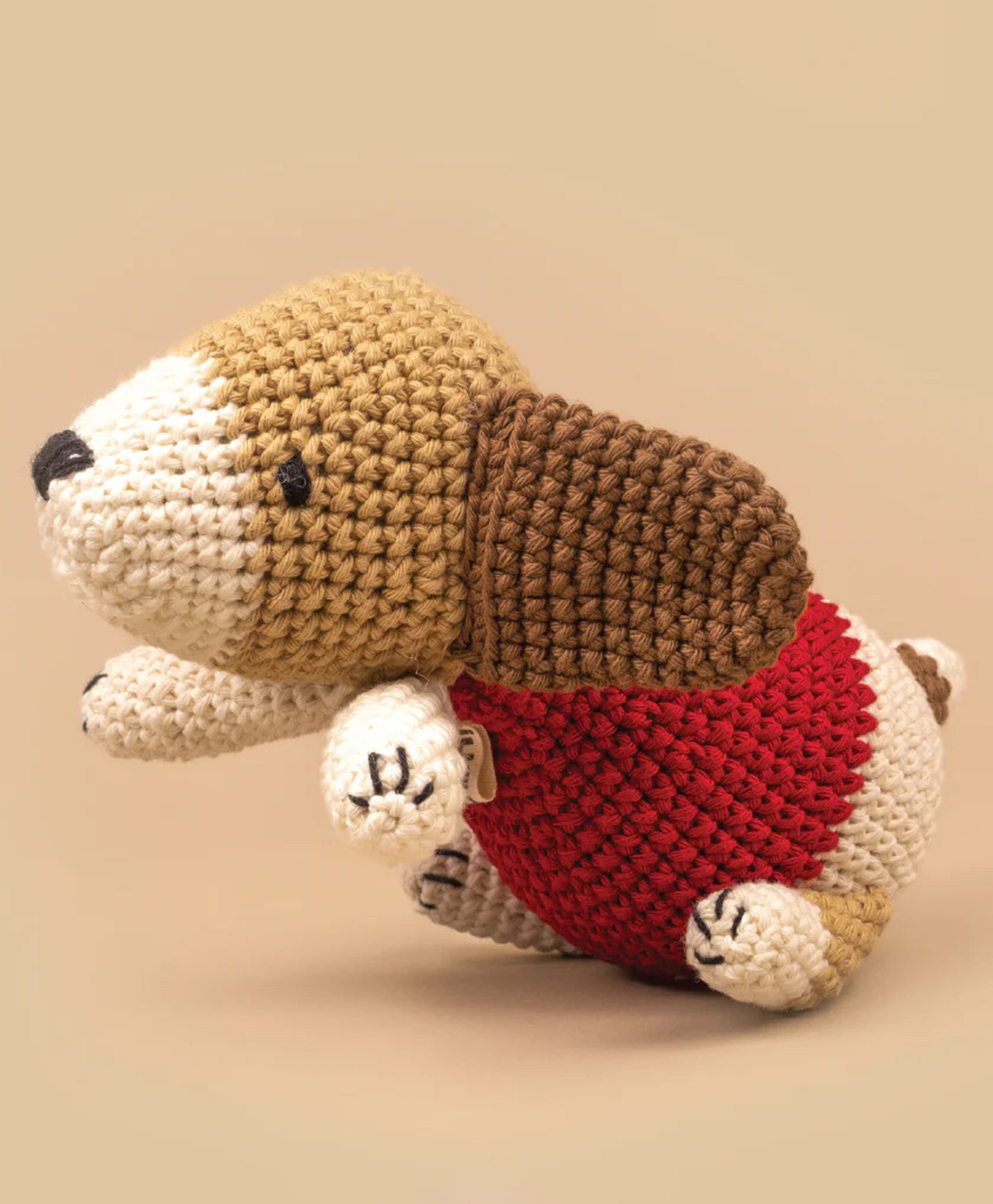 Jugo Play Soft Toy My First Pet- Red-image-1