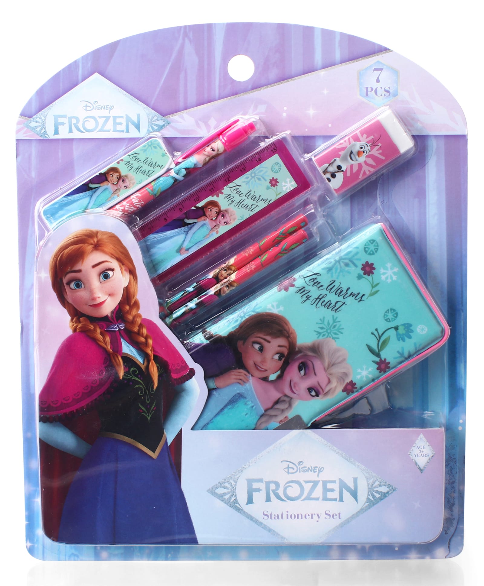 Disney Frozen Stationery Set Pack of 7 Pieces - Purple-image-16