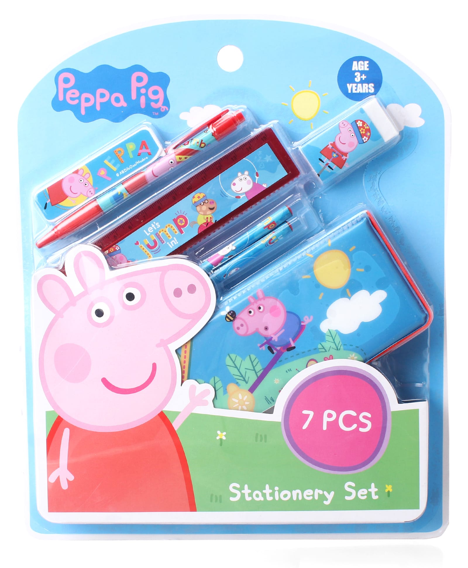 PEPPA PIG Stationery Set Pack of 7 Pieces - Blue-picture-38