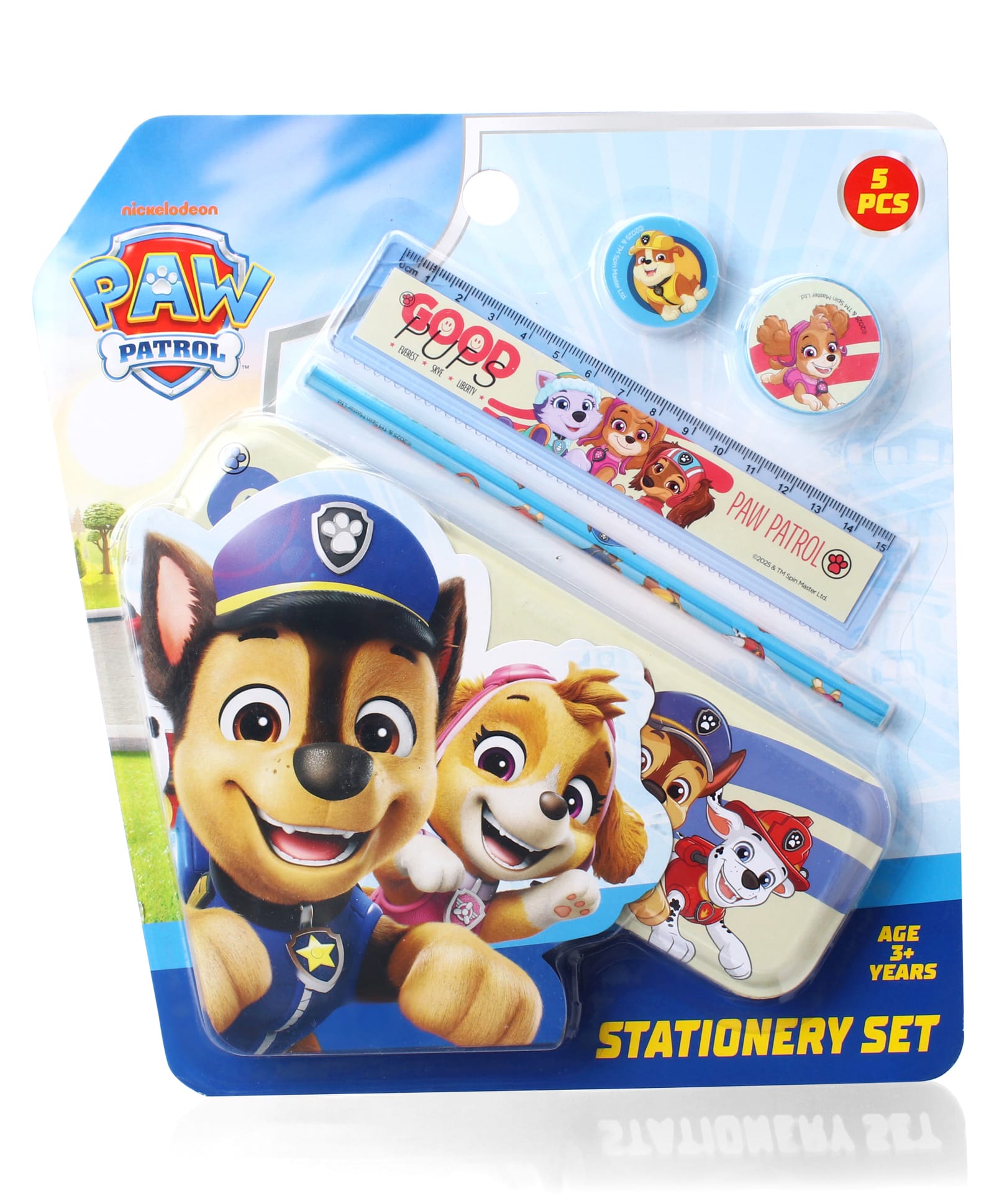 Paw Patrol Themed Stationery Set of 5 Pieces - Multicolor-image-18