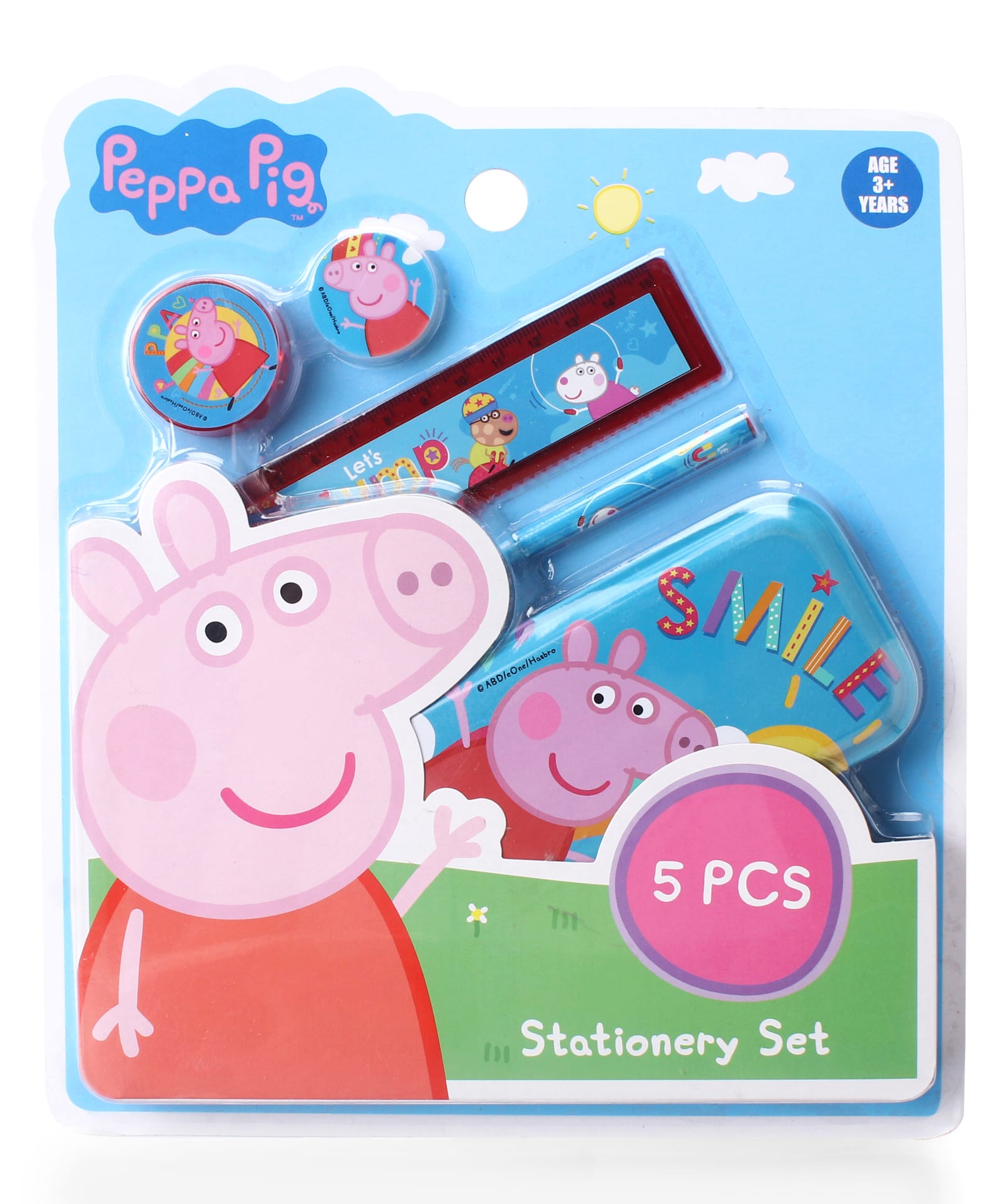 PEPPA PIG Themed Stationery Set of 5 Pieces - Multicolor-picture-32