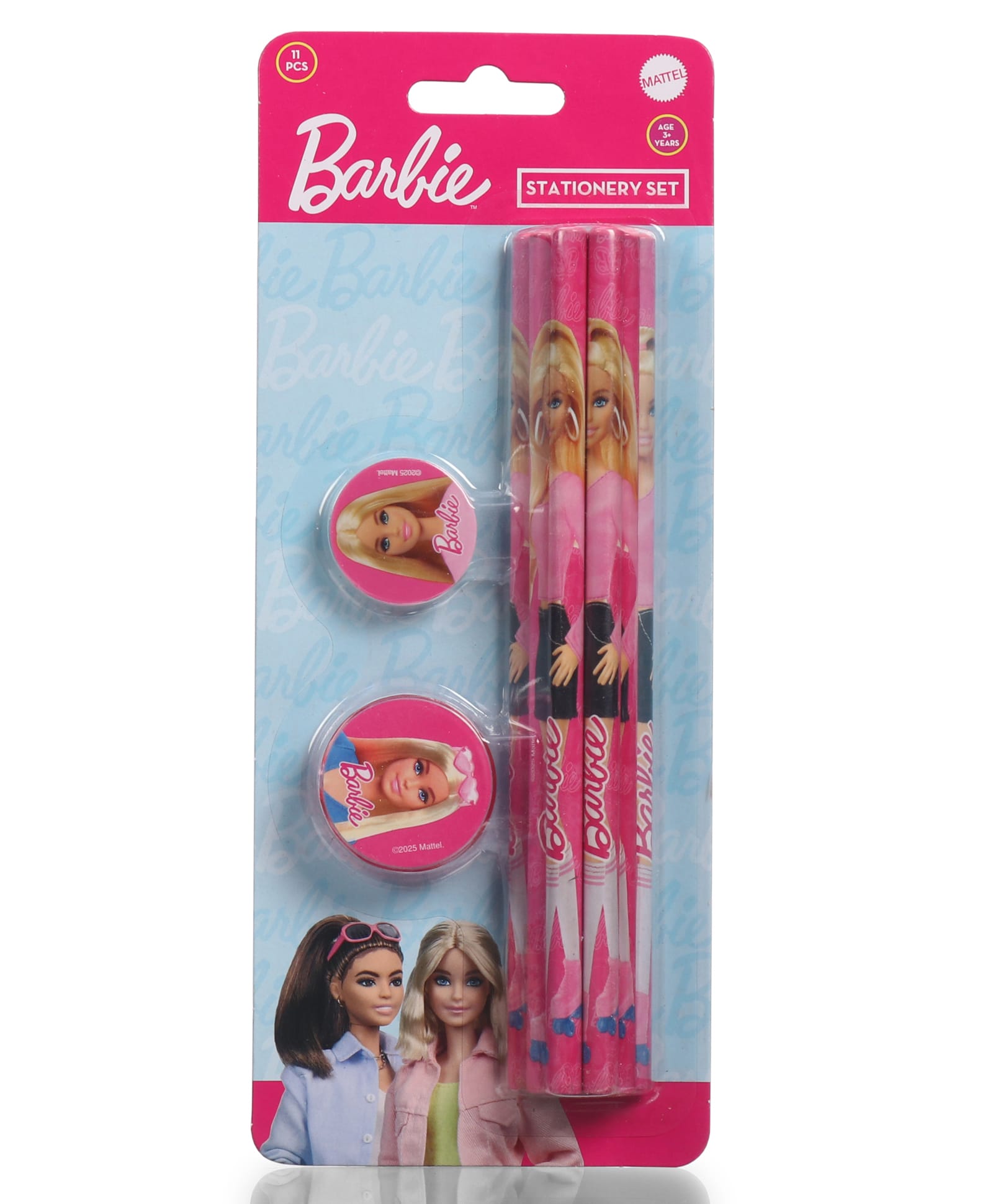 Barbie Pencils with Eraser & Sharpener - Pack of 9-image-35