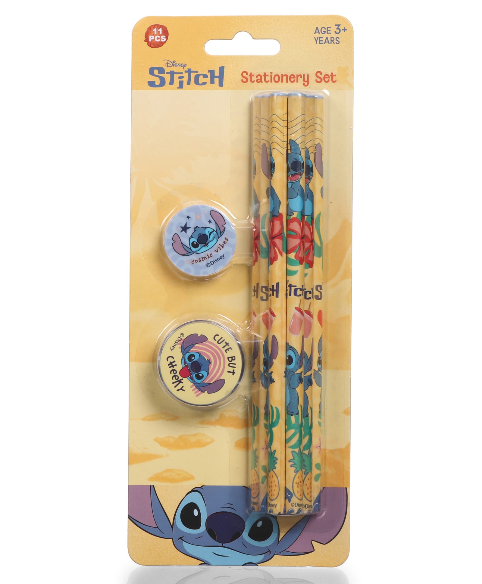 Stitch Pencils with Eraser & Sharpener - Pack of 9-image-33