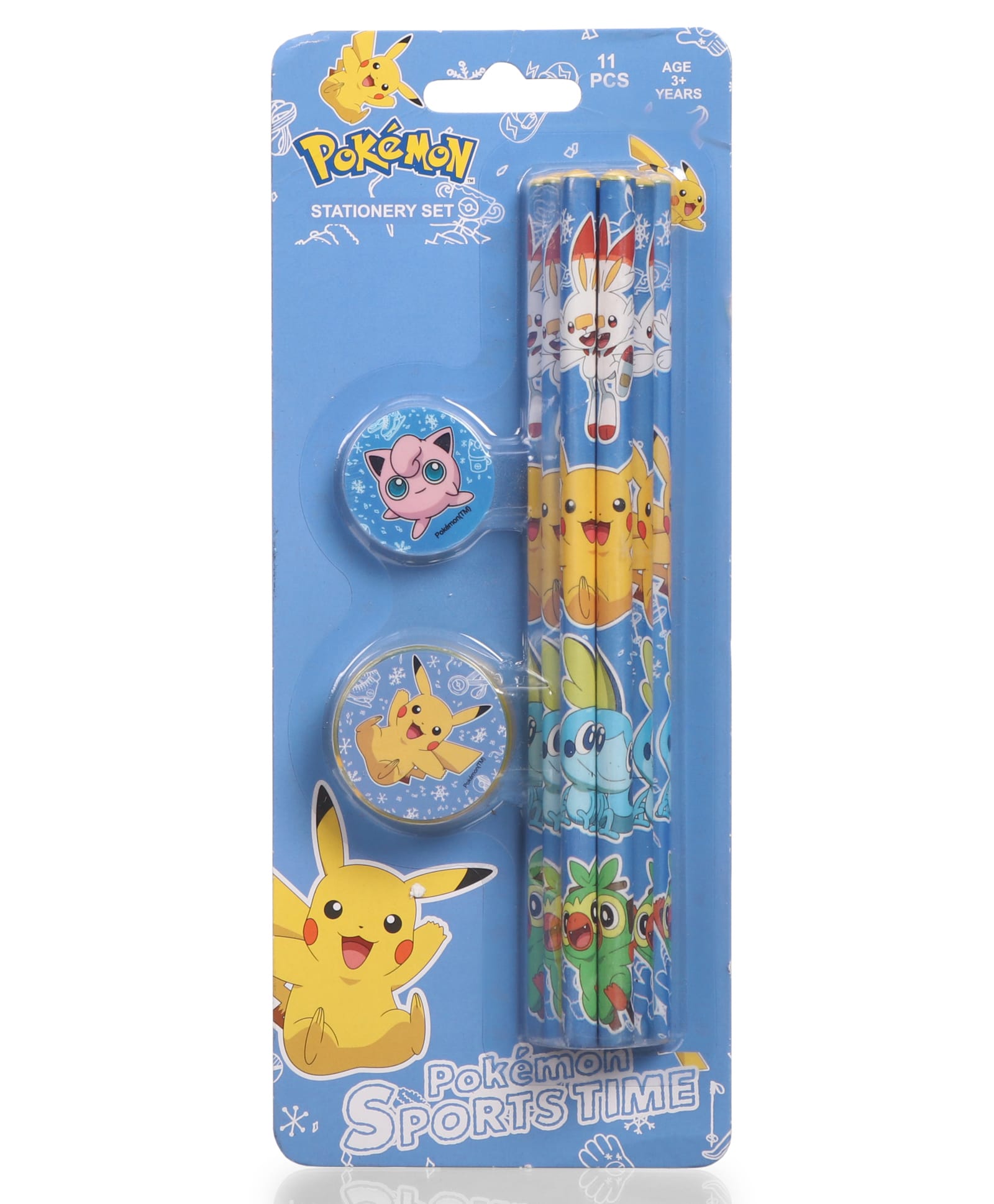 Pokemon Pencils with Eraser & Sharpener - Pack of 9-image-16