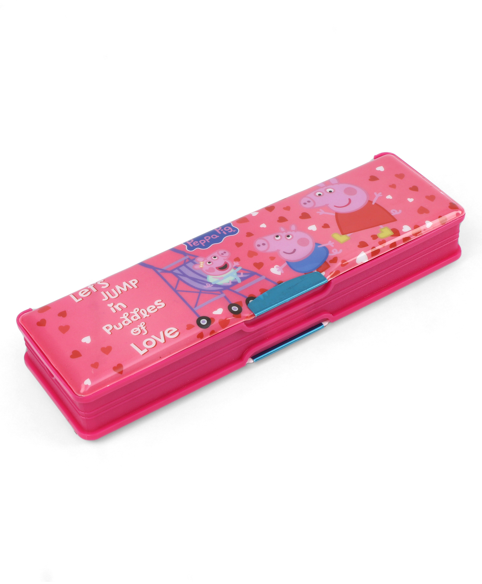 Peppa Pig love Magnetic Pencil box - Pink-picture-24