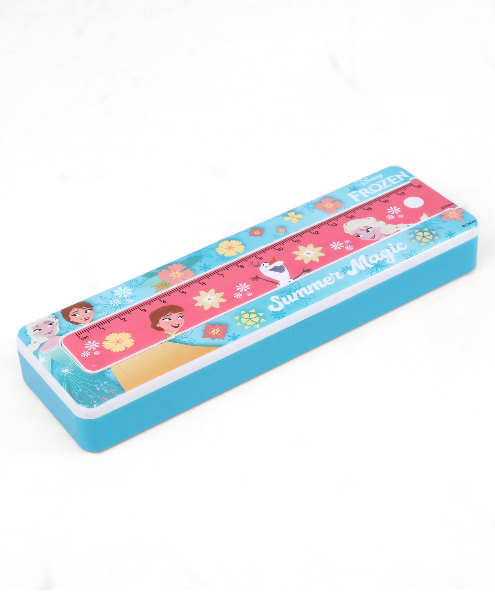 Disney Frozen Plastic Pencil Box - Sky Blue-picture-12