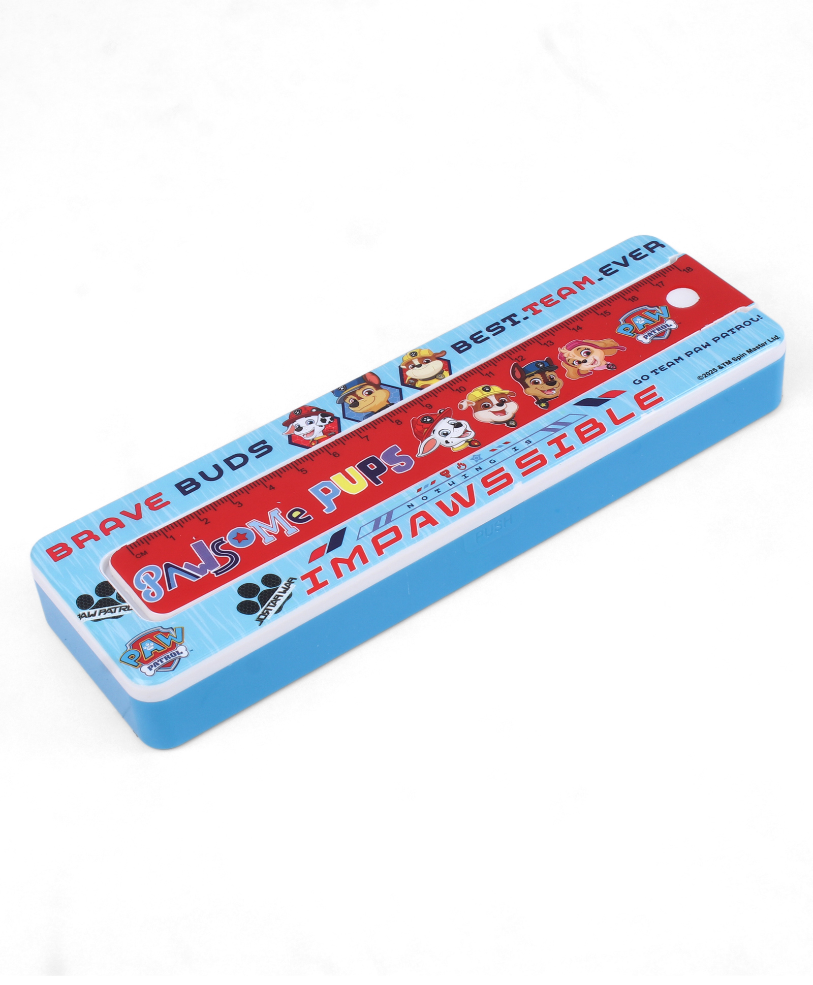 Paw Patrol Plastic Pencil box - Blue-picture-13