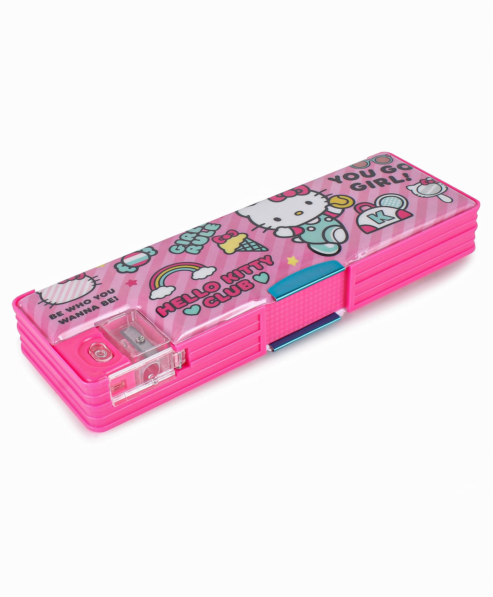 Hello Kitty Magnetic Pencil Box - Pink-image-3
