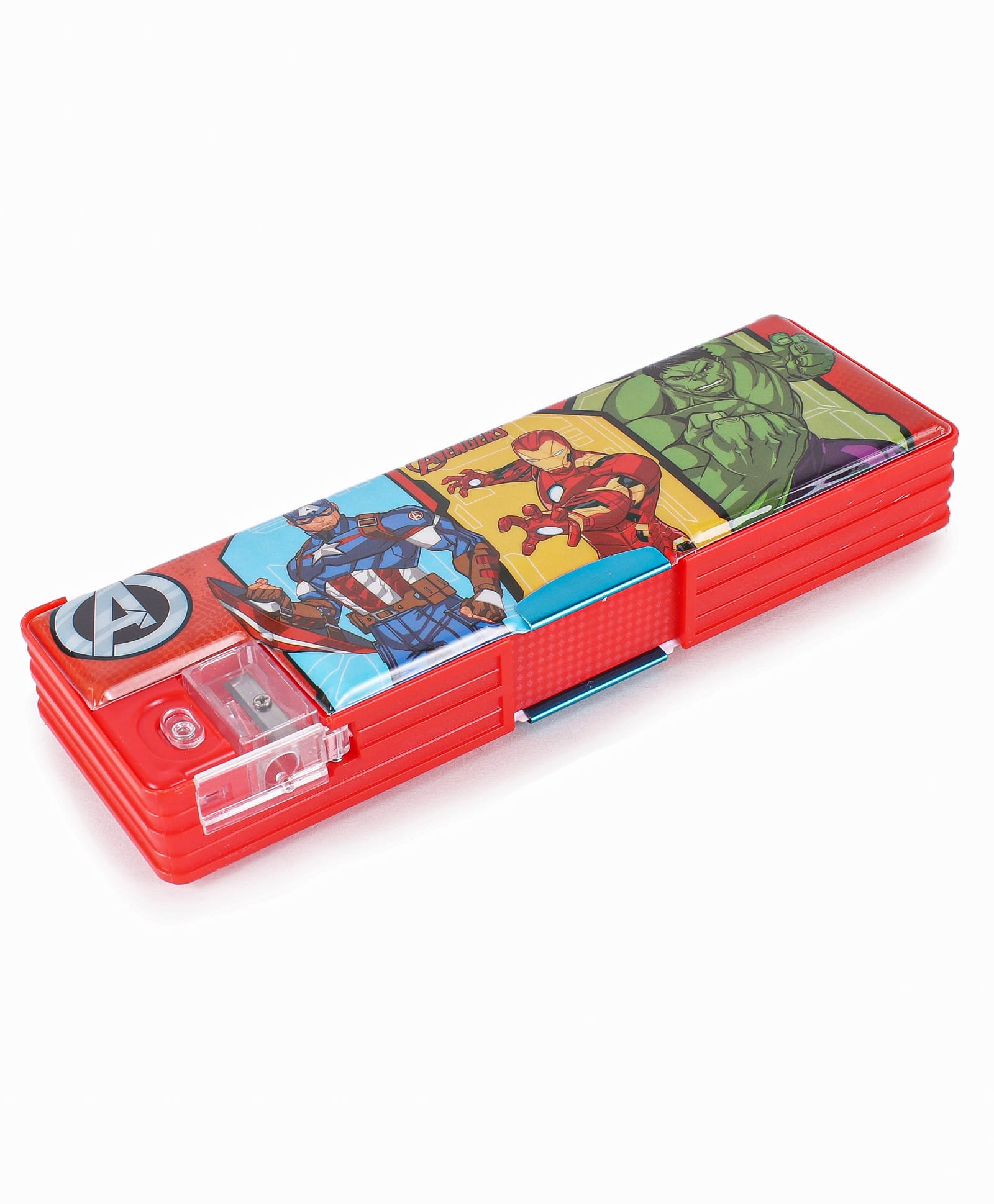 Avengers Magnetic Pencil Box - Red-picture-29