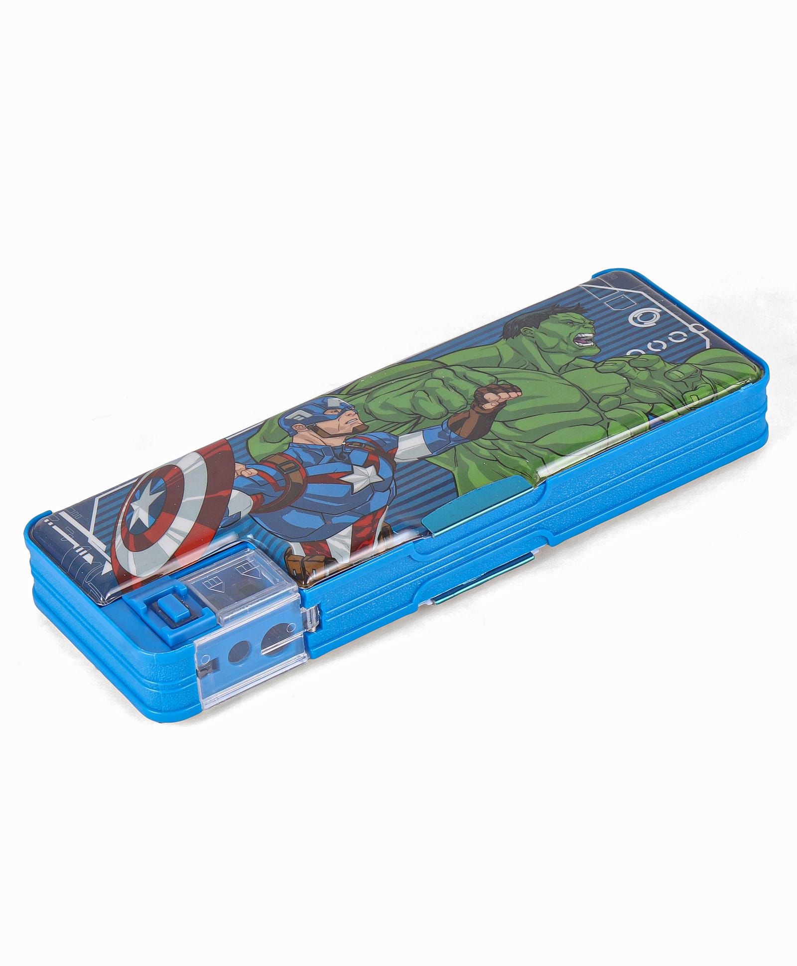 Avengers Battle Magnetic Pencil Box - Blue-picture-10