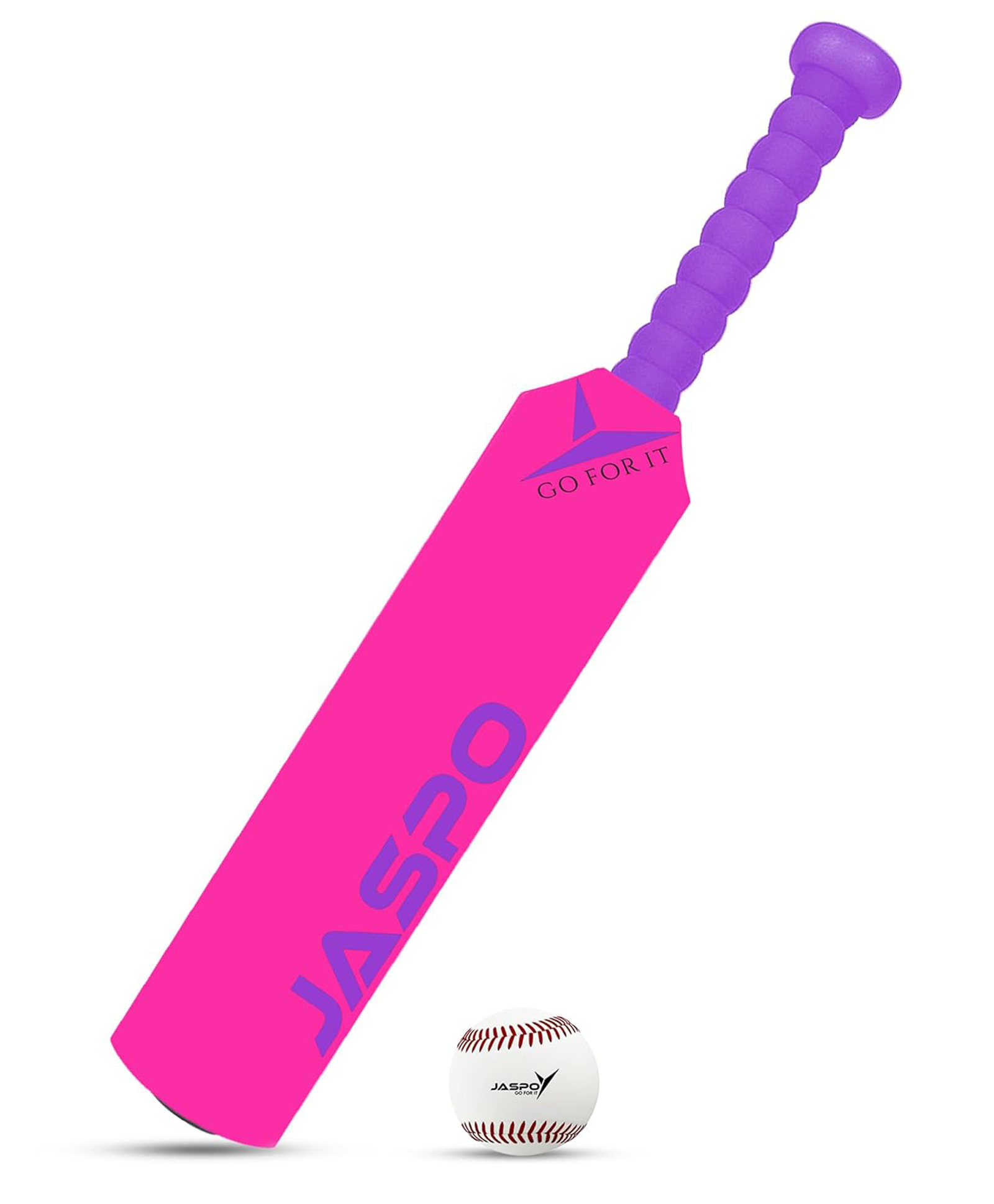 JASPO Cricket Joy EVA Foam Cricket Bat & Ball Combo for Kids Below 5 Years | Easy-Grip Handle | Soft & Safe Non-Toxic Material | Indoor, Society & Park Play-image-2