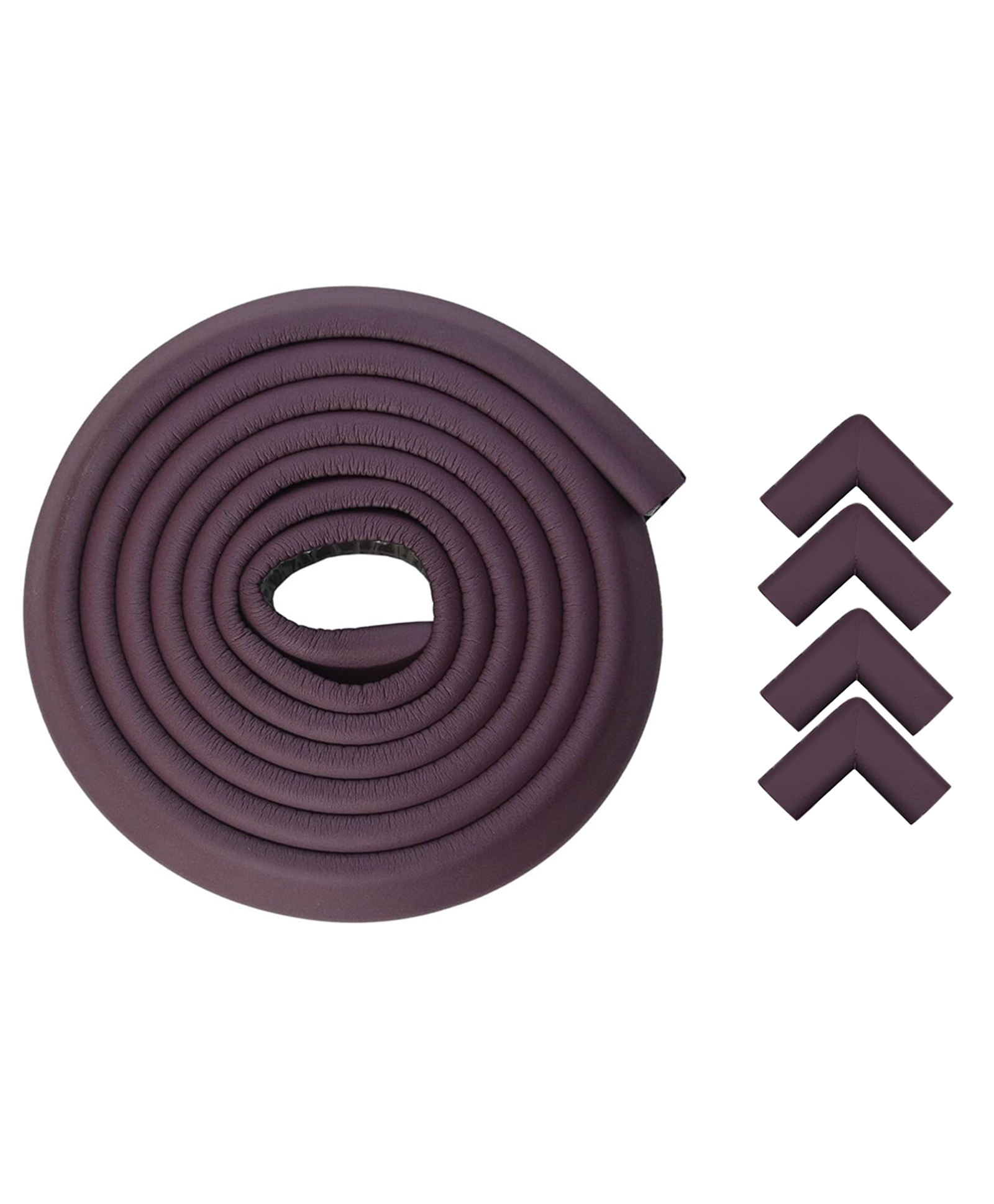 tutots Baby Safety Combo | Edge & Protector (2 Meters Edge & 4 Guards) (Brown)-image-9