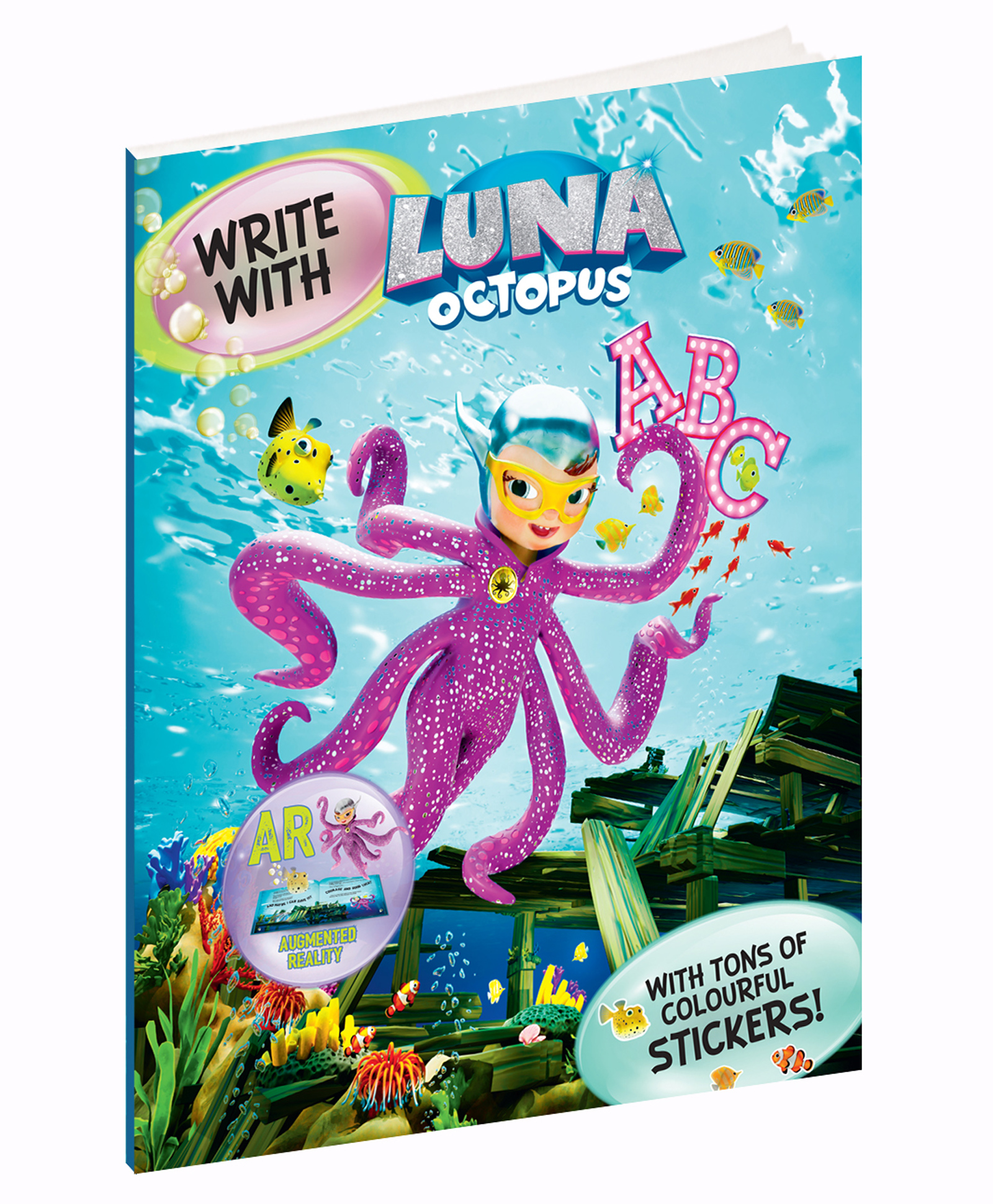 Write with Luna Octopus | Activity Book | Writing Activity | Early Learning Workbook | Handwriting Practice | Learn Alphabets-image-18