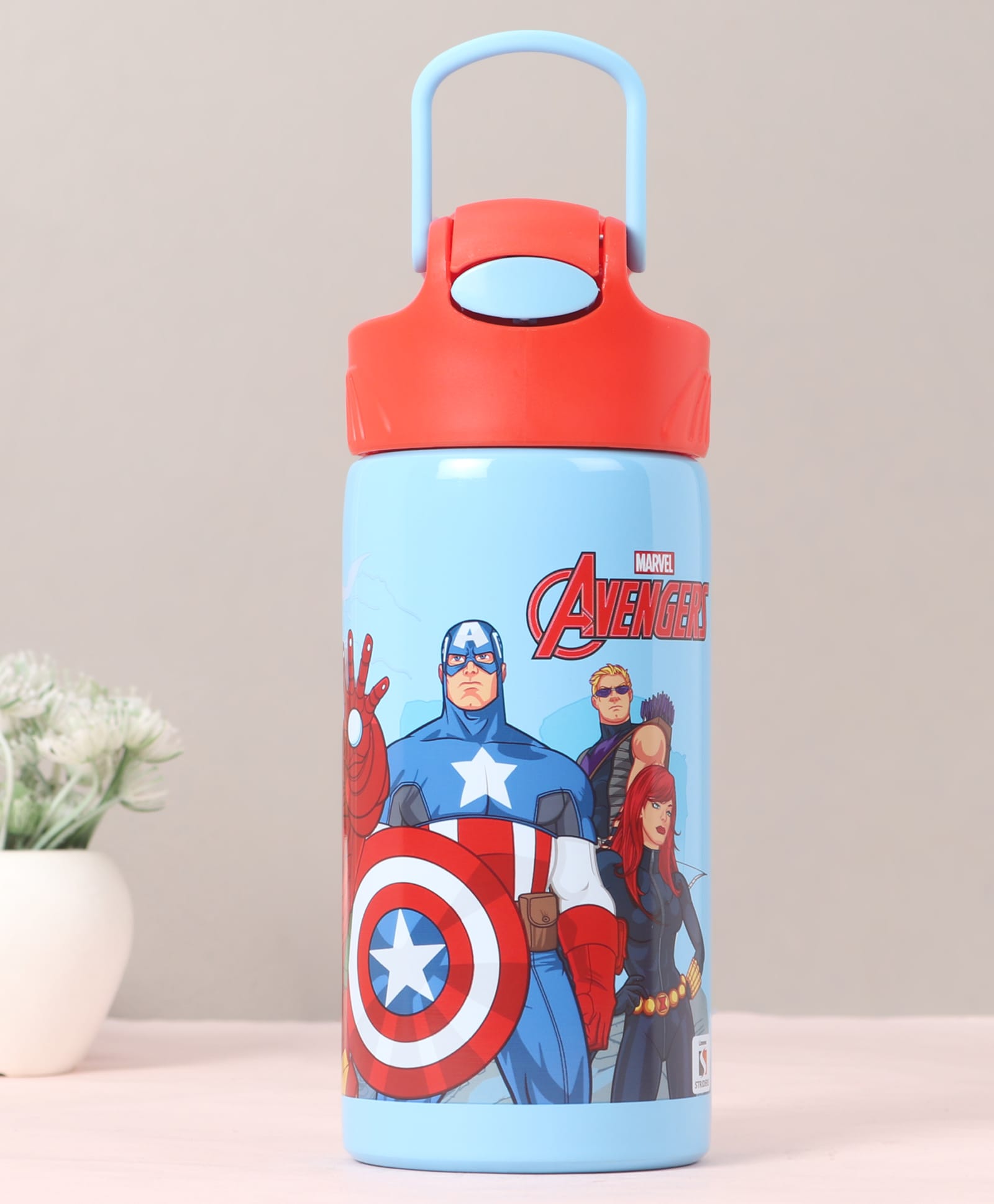 Avengers Insulated Sipper Water Bottle - 400 ml-picture-42