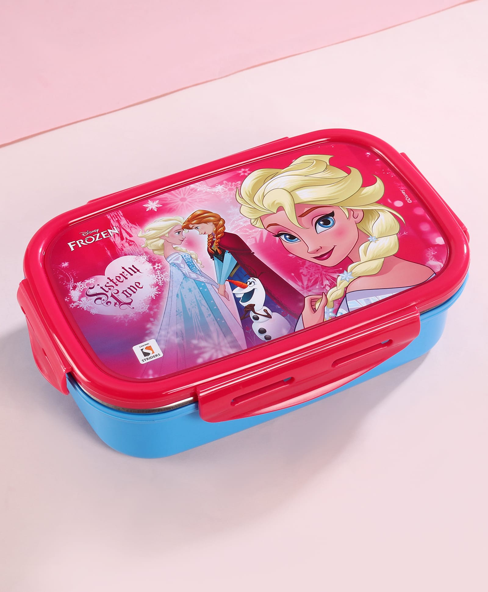 Disney Frozen Printed Stainless Steel Lunch Box - Red-image-42
