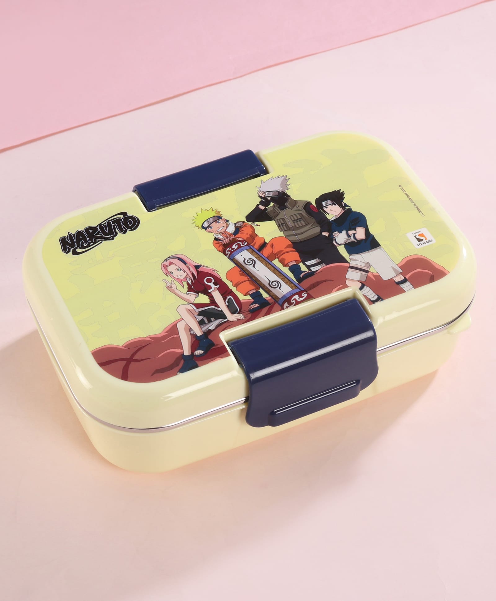 Naruto Stainless Steel Lunch Box - Yellow-image-13