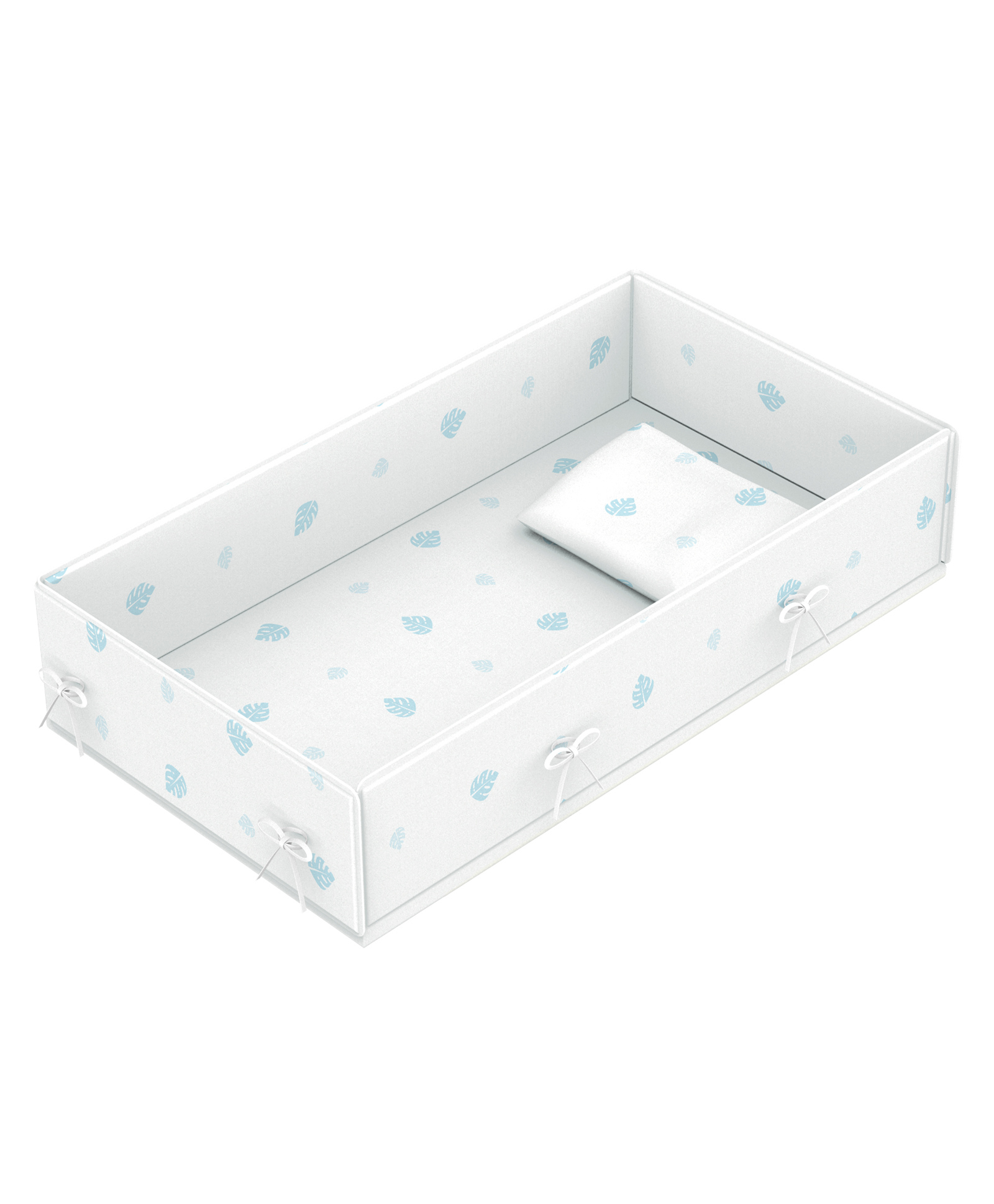 Autoru Soft Baby Crib Mattress for 2-in-1 Auto Swing Cradle & Crib Z5 | Breathable & Hypoallergenic, White.