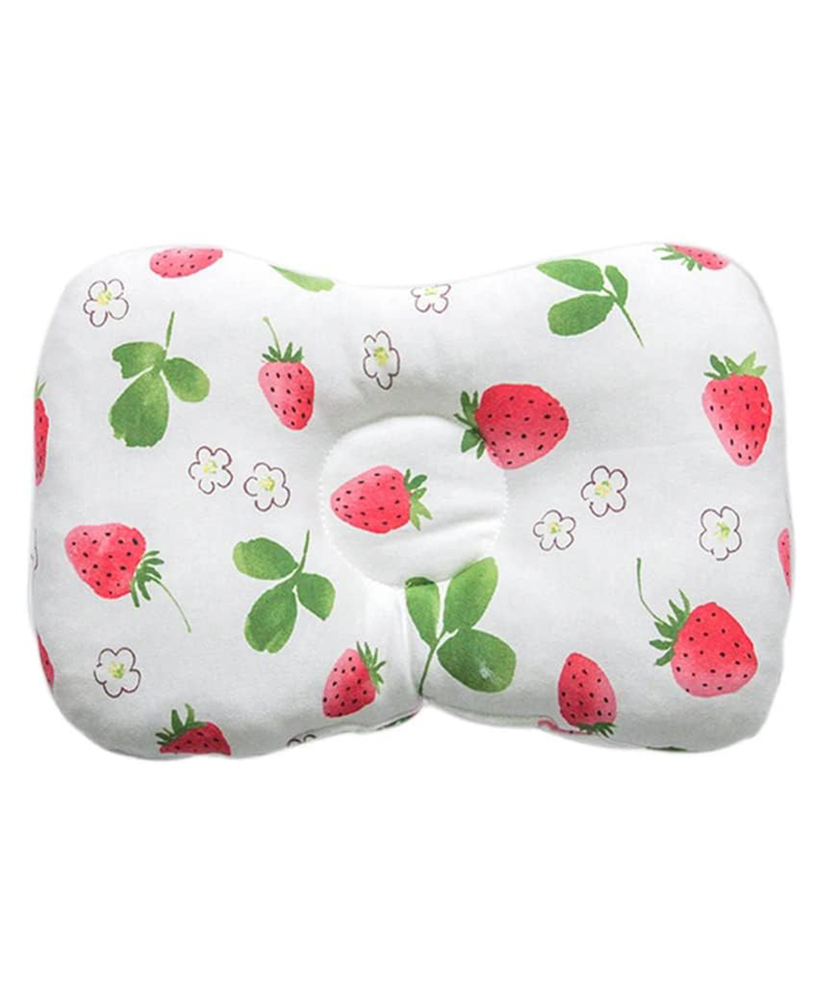 BABIES BLOOM Cotton Black Newborn Baby Pillow, Cherry print (6-36 Months)-image-5