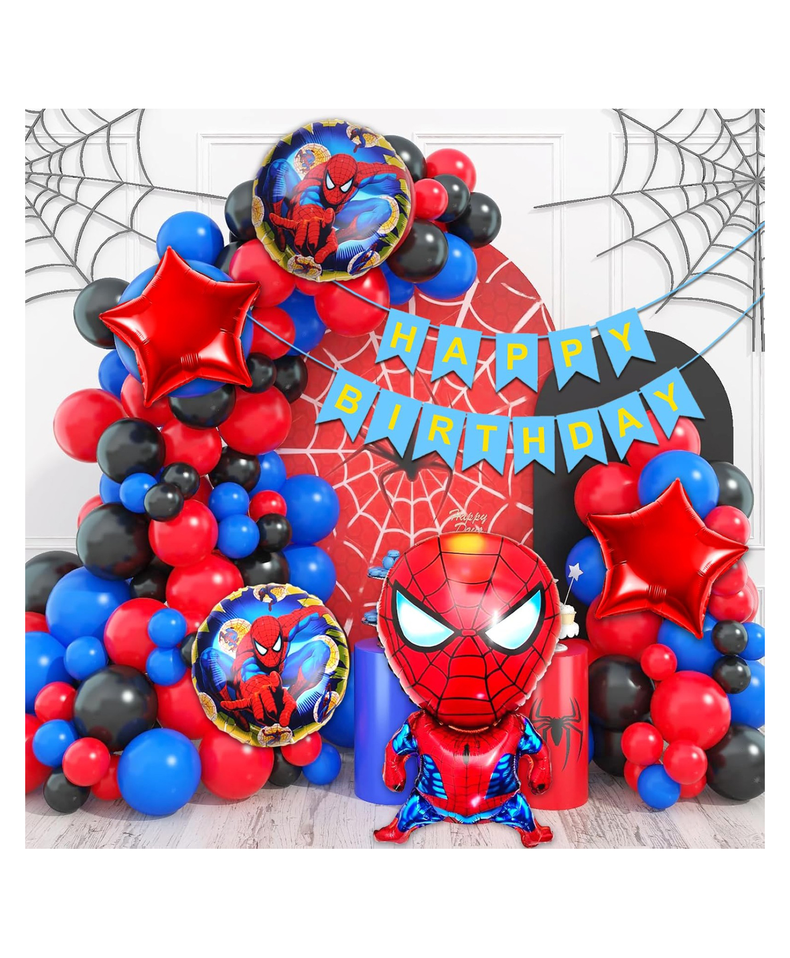 spiderman theme set Foil Balloon - Pack of 51-image-11