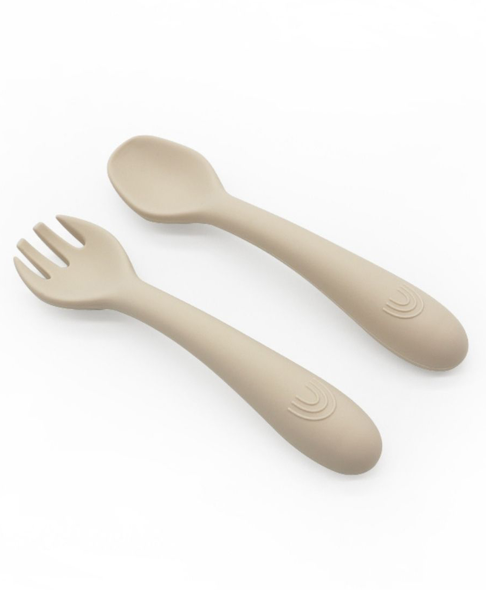 BabyStreet (Silicone Spoon & Fork) (FDA Approved, Non-Toxic, Self-Feeding) (130 mm x 30 mm) - 120 g Vanilla-picture-23