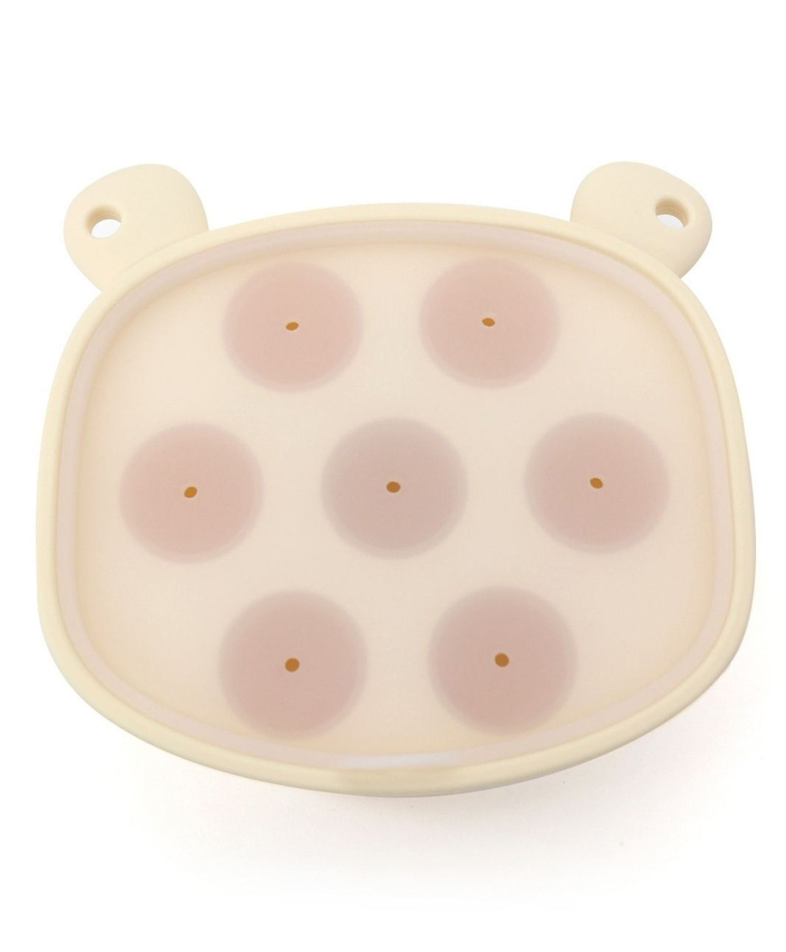 BabyStreet (Silicone Fruit Ice-Tray) (FDA Approved, Non-Toxic, Easy to Clean) (9.5 x 9.8 cm) - 57 g Vanilla-image-3