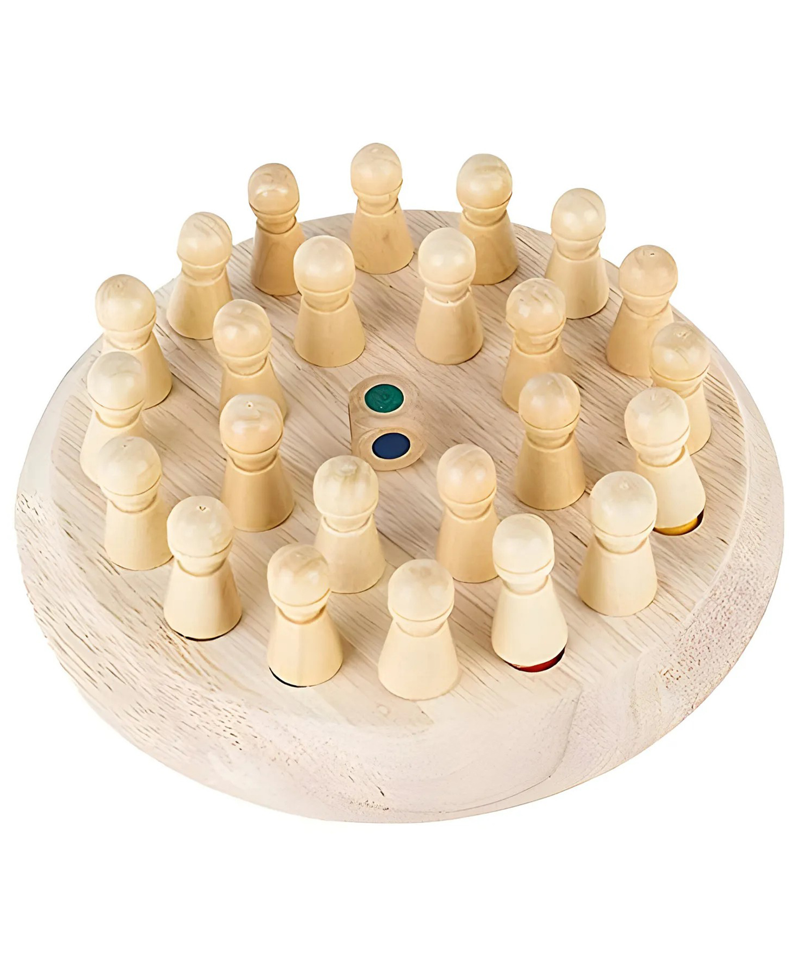 AKN TOYS Matching Games, Wooden Memory Match Stick Chess Game,BLOWEST Colorful Memory Chess, Funny Block Board Game, Early Educational Toy, Brain Trainig Games- PACK OF 1 - COLOR MAY VARY-image-42