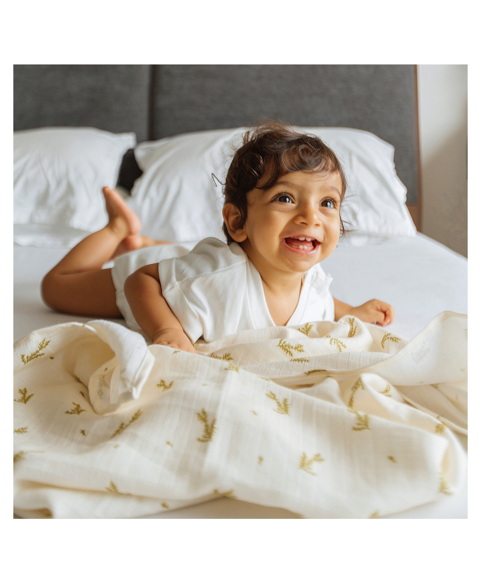 DULAAR Organic Muslin Swaddle for Newborns-picture-37
