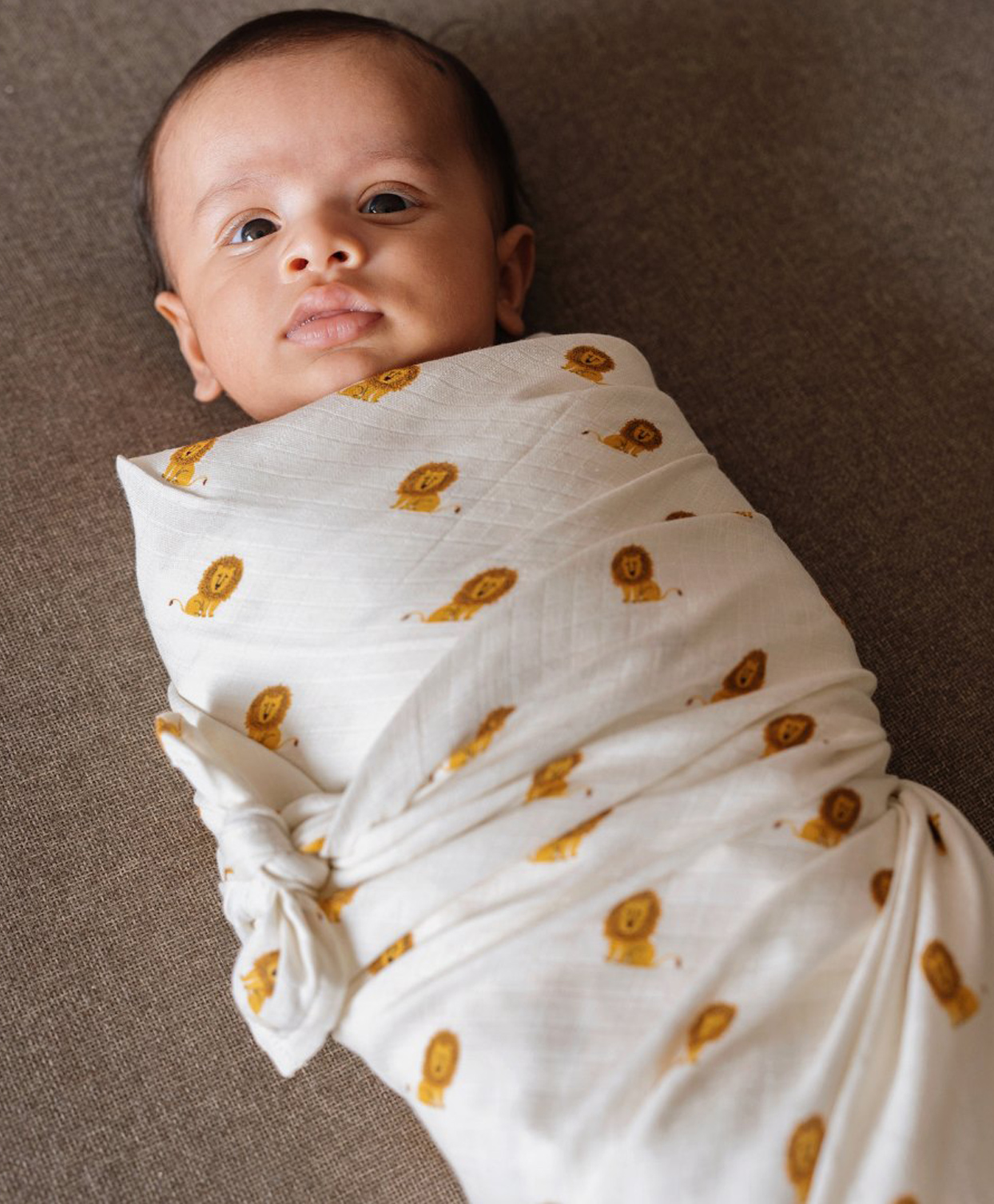 DULAAR Organic Muslin Swaddle for Newborns-picture-28