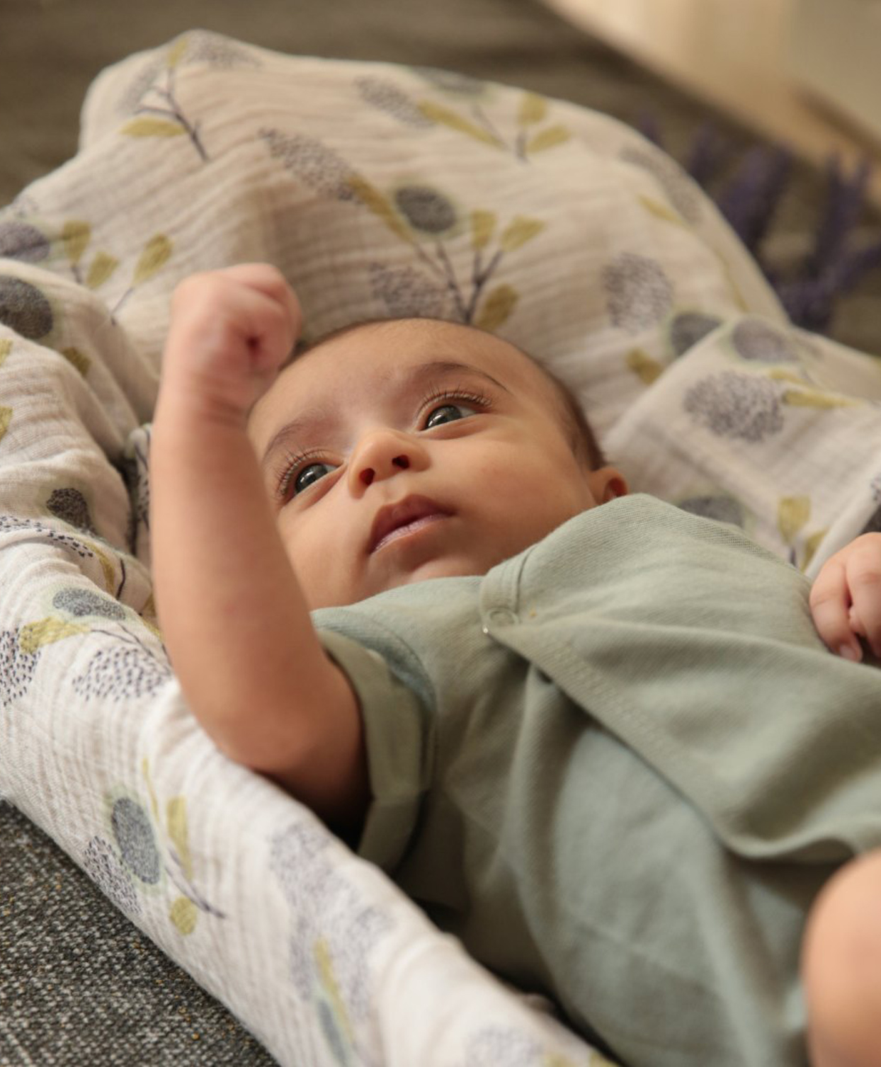 DULAAR Organic Muslin Swaddle for Newborns-picture-31