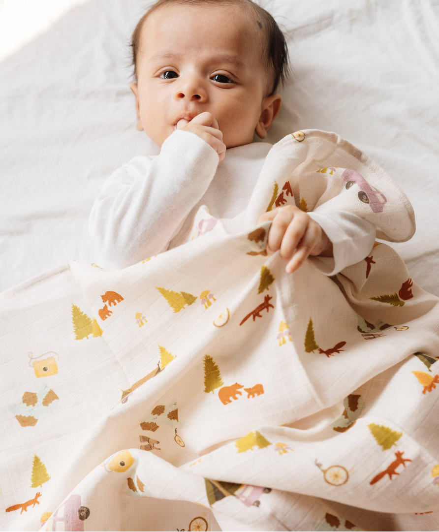 DULAAR Organic Muslin Burp Cloth-picture-11