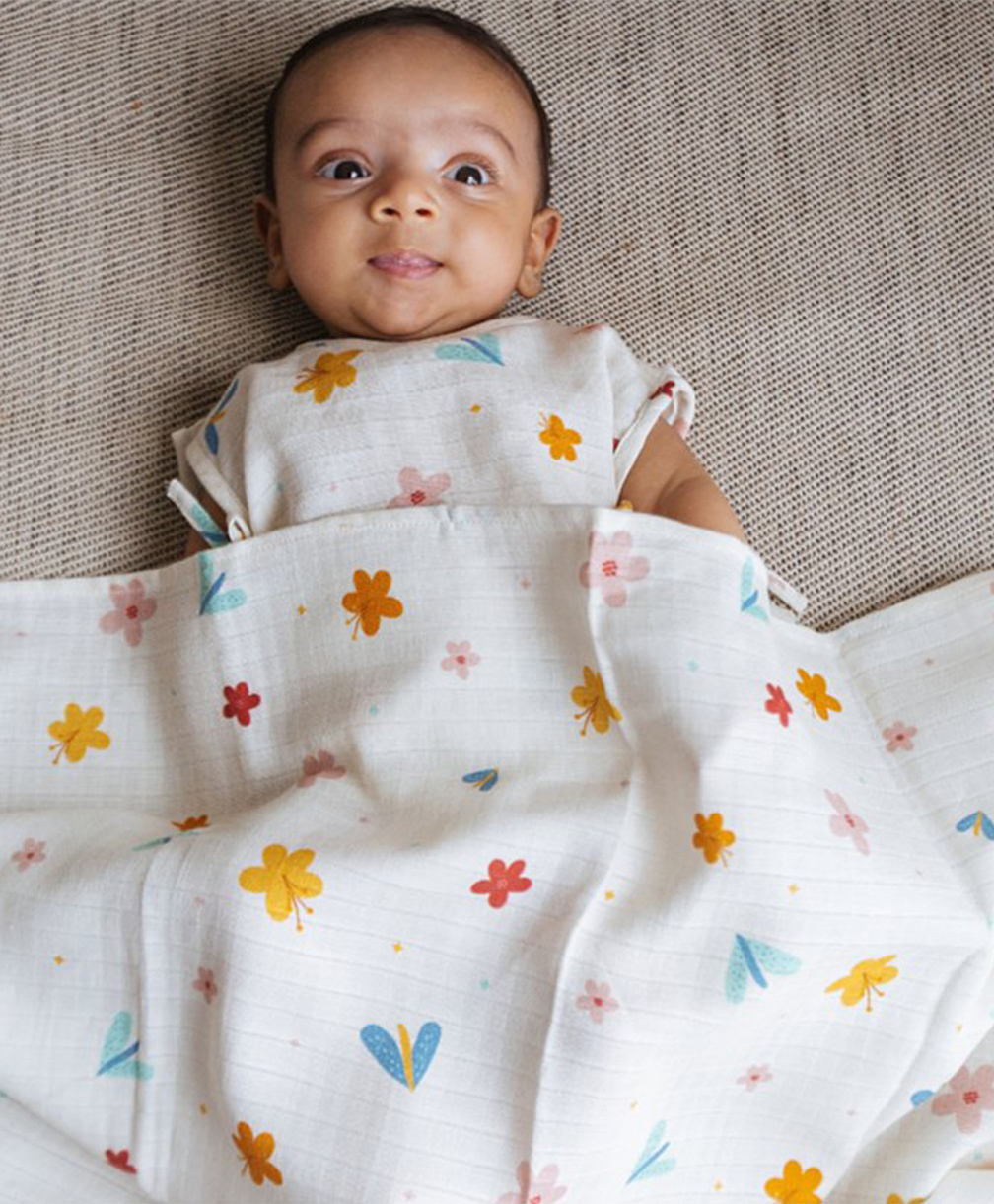 DULAAR Organic Muslin Burp Cloth-picture-22