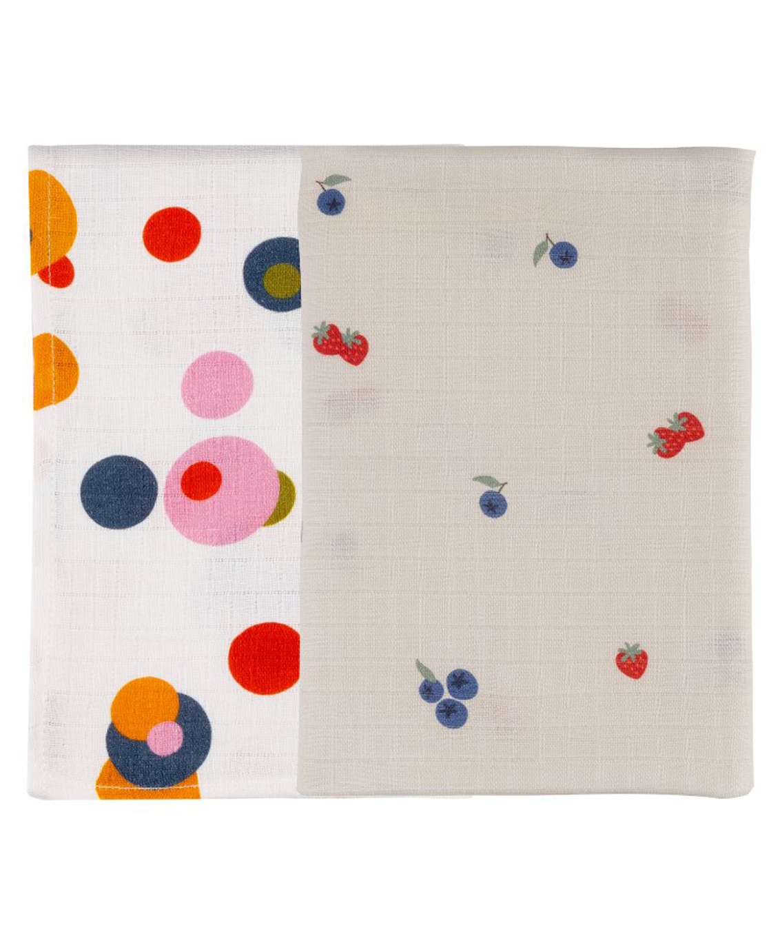 DULAAR Organic Muslin Burp Cloth-Pack of 2-picture-10