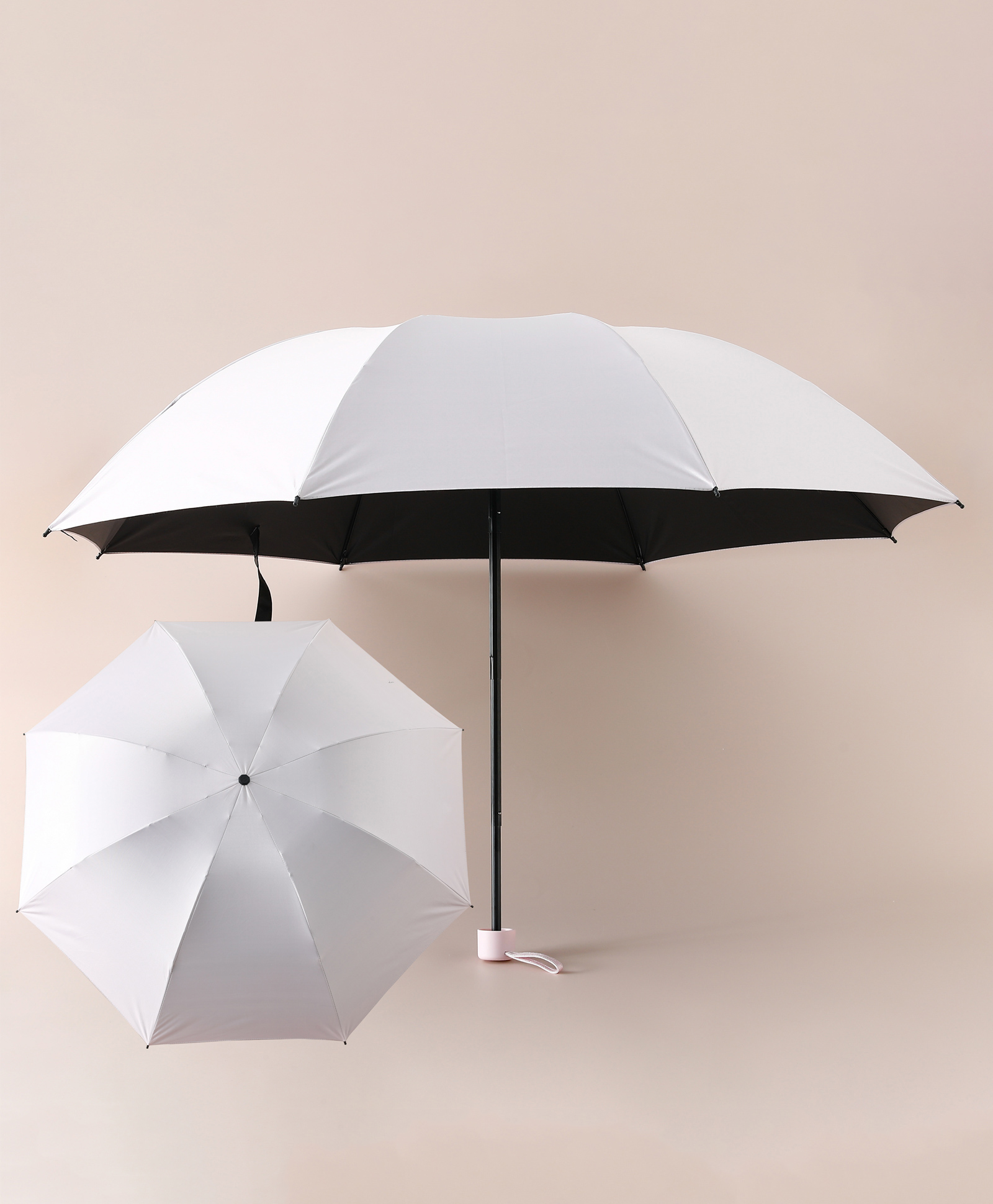Pine Kids Free Size Umbrella Solid Colours - PInk-picture-23