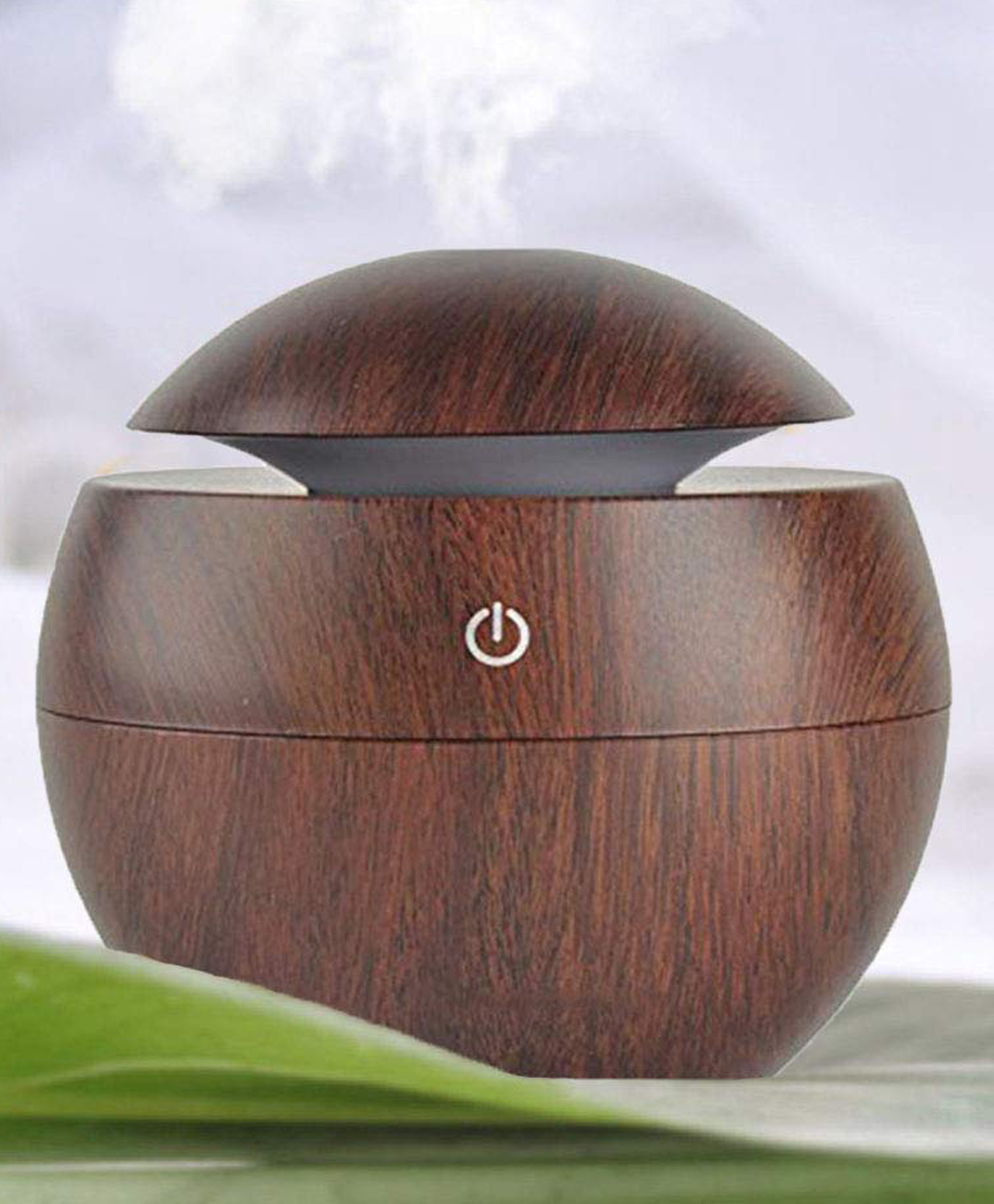 WOLTAX Wooden Finish Aroma Diffuser & Cool Mist Humidifier with LED Night Light | USB Powered | Silent Operation | For Baby Room & Home-picture-14